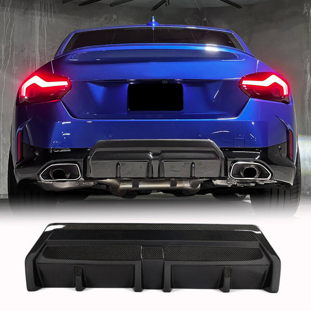 Дифузор заднього бампера V2 (для M-Sport, Карбон)