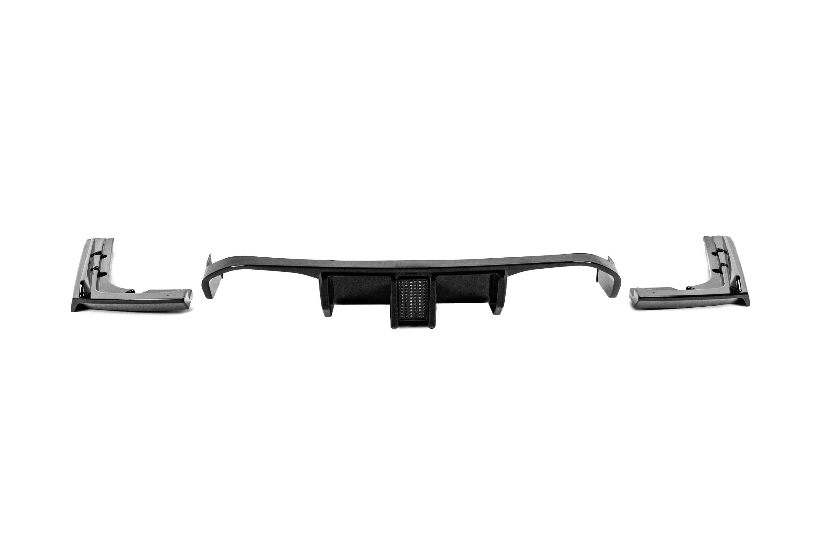 Дифузор заднього бампера LED (для M3, ABS) 3