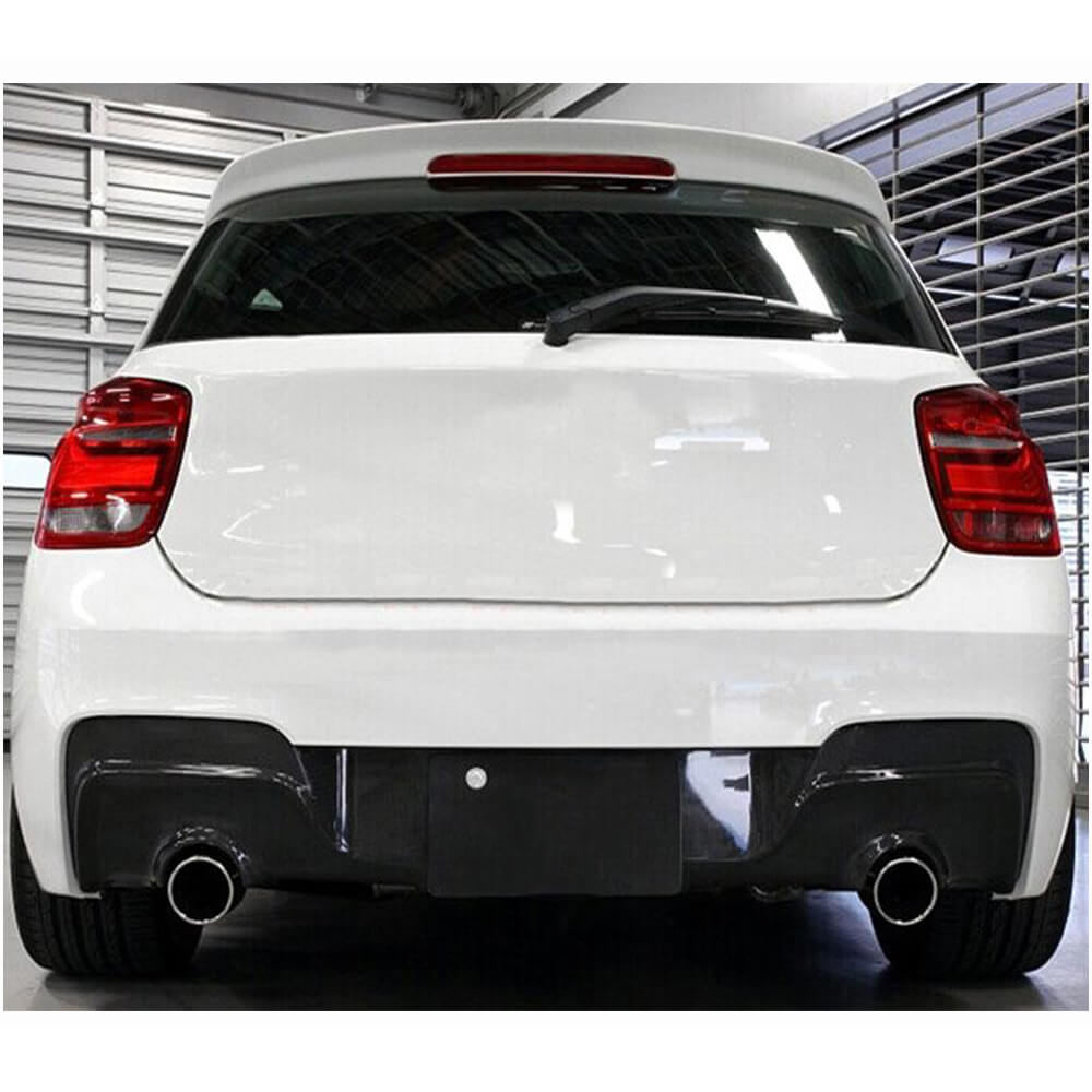 Дифузор заднього бампера (для M135i 2011-2015, Карбон) 2