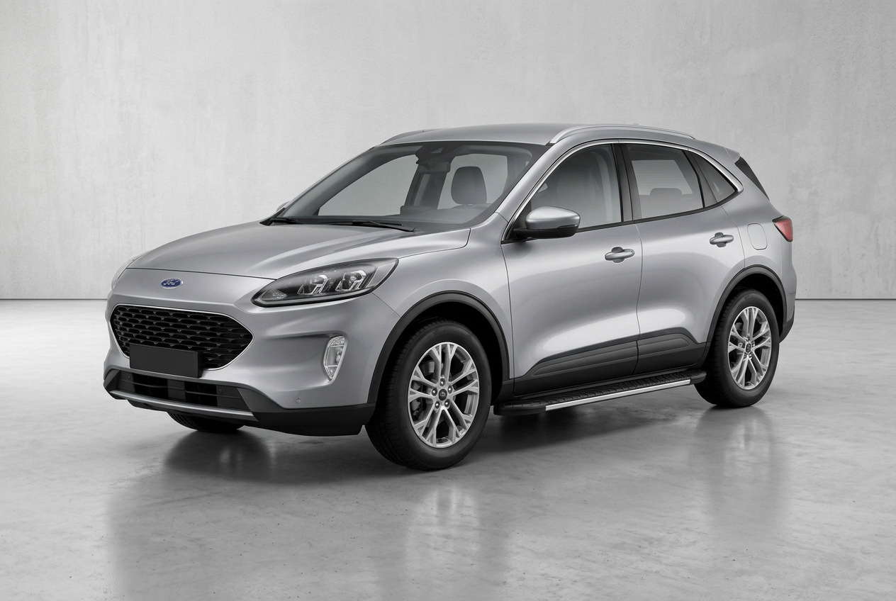 Бокові пороги Bosphore Grey (2 шт., Алюміній)