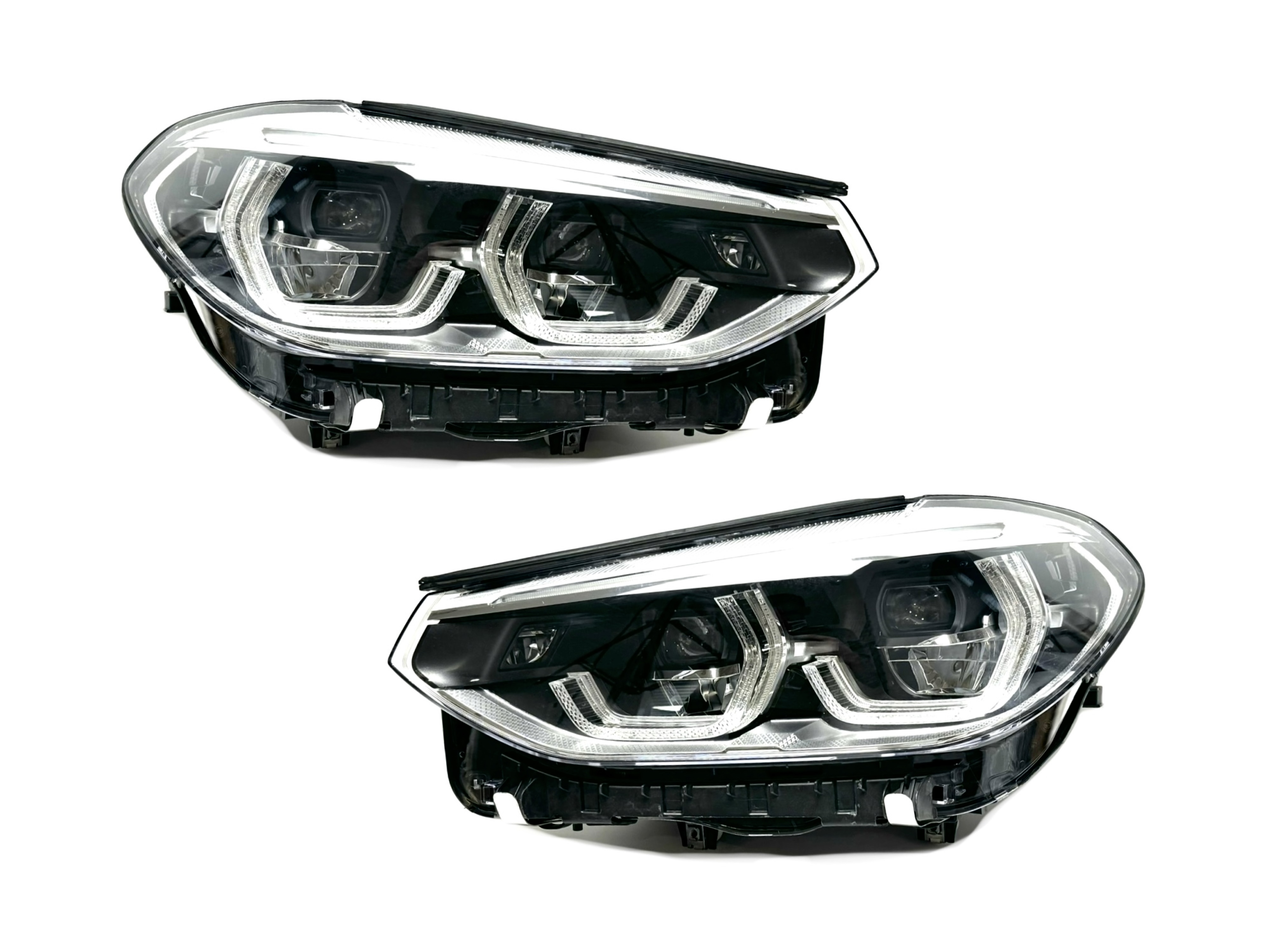 Фари Adaptive LED для рестайлінгу для BMW X3 G01 F97 / X4 G02 F98 2018-2021 2шт. комплектні з блоками