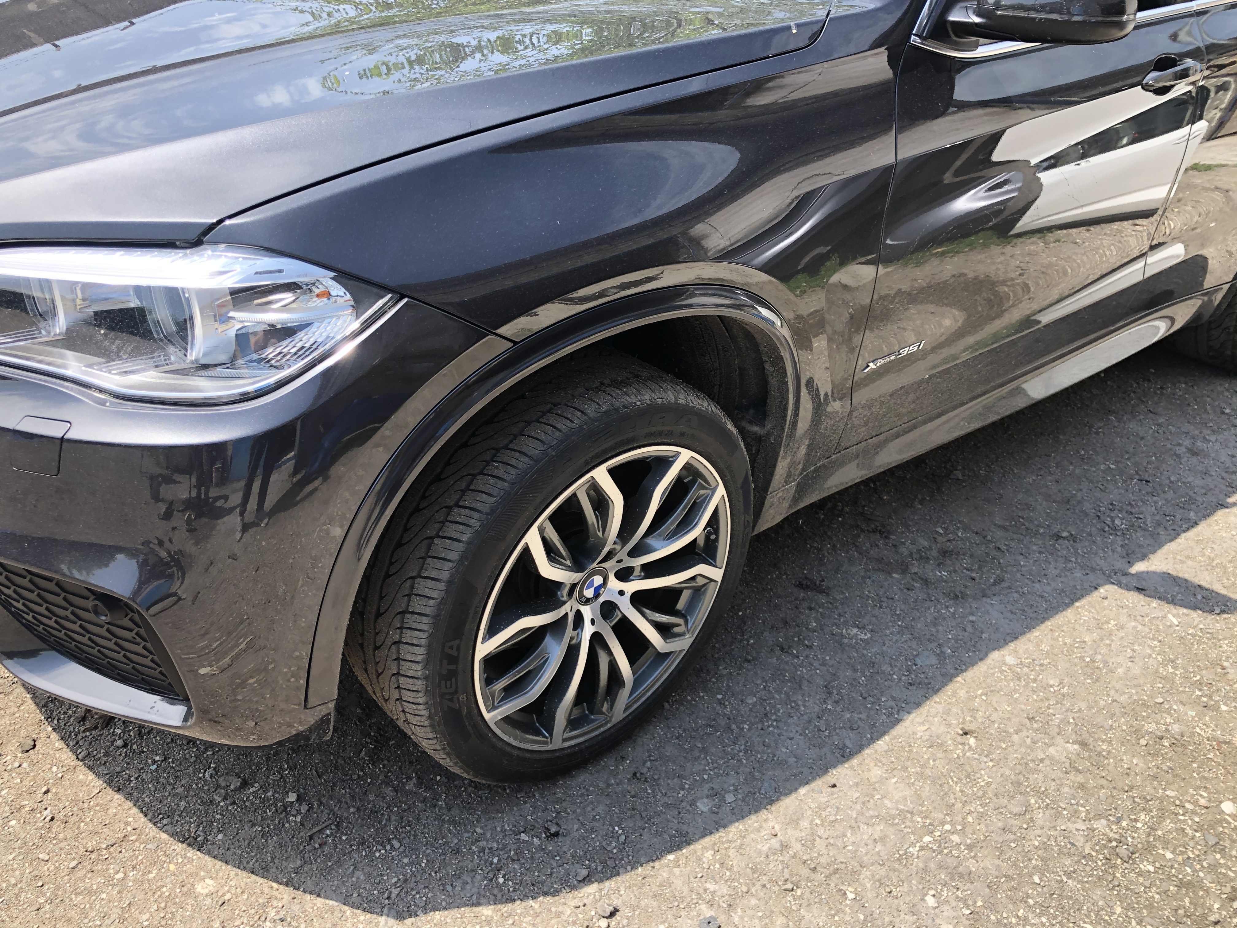 Розширювачі накладки арок M Paket BMW X5 F15 2013-2018 4шт. 6