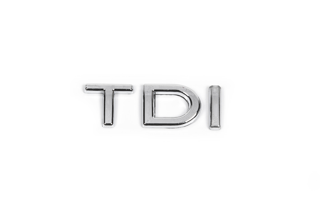 Напис TDI (під оригінал) Всі хром