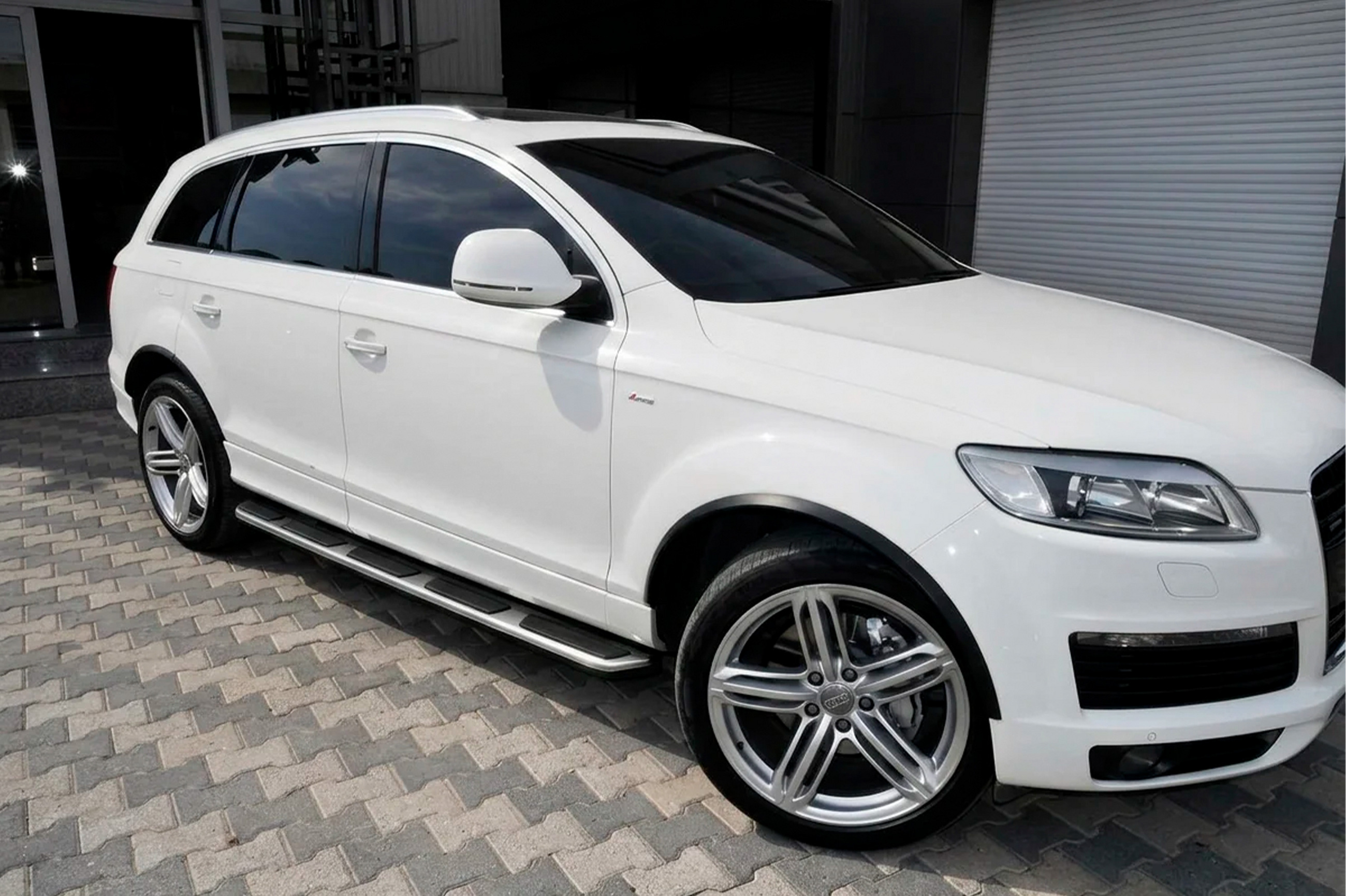 Бокові пороги OEM (Без кріплень, 2 шт., Алюміній)