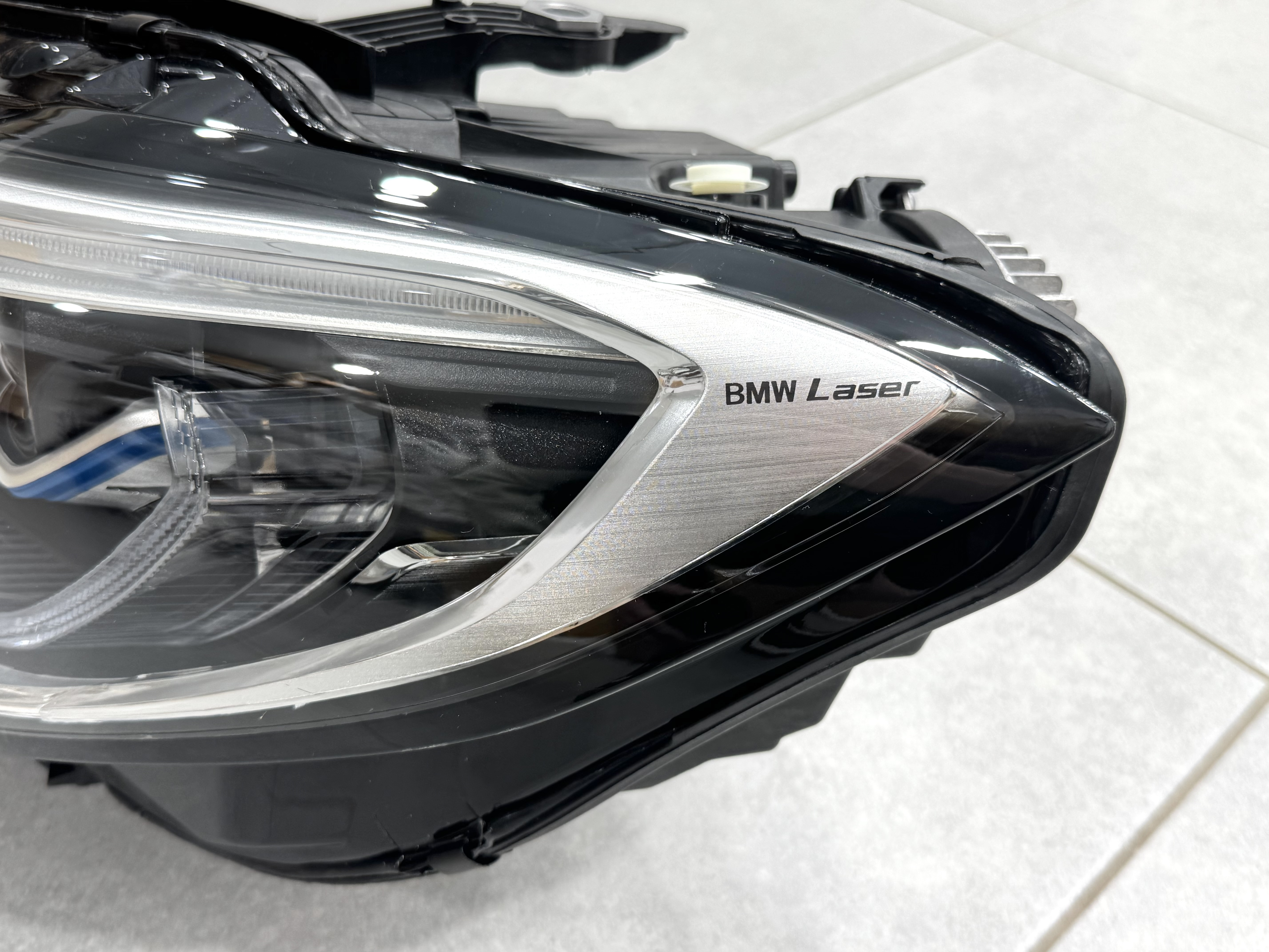 Фари Laser BMW 3 series G20 / G21 2018-2022, 2 РЕЖИМИ ДХО БІЛІ / ЖОВТІ 4