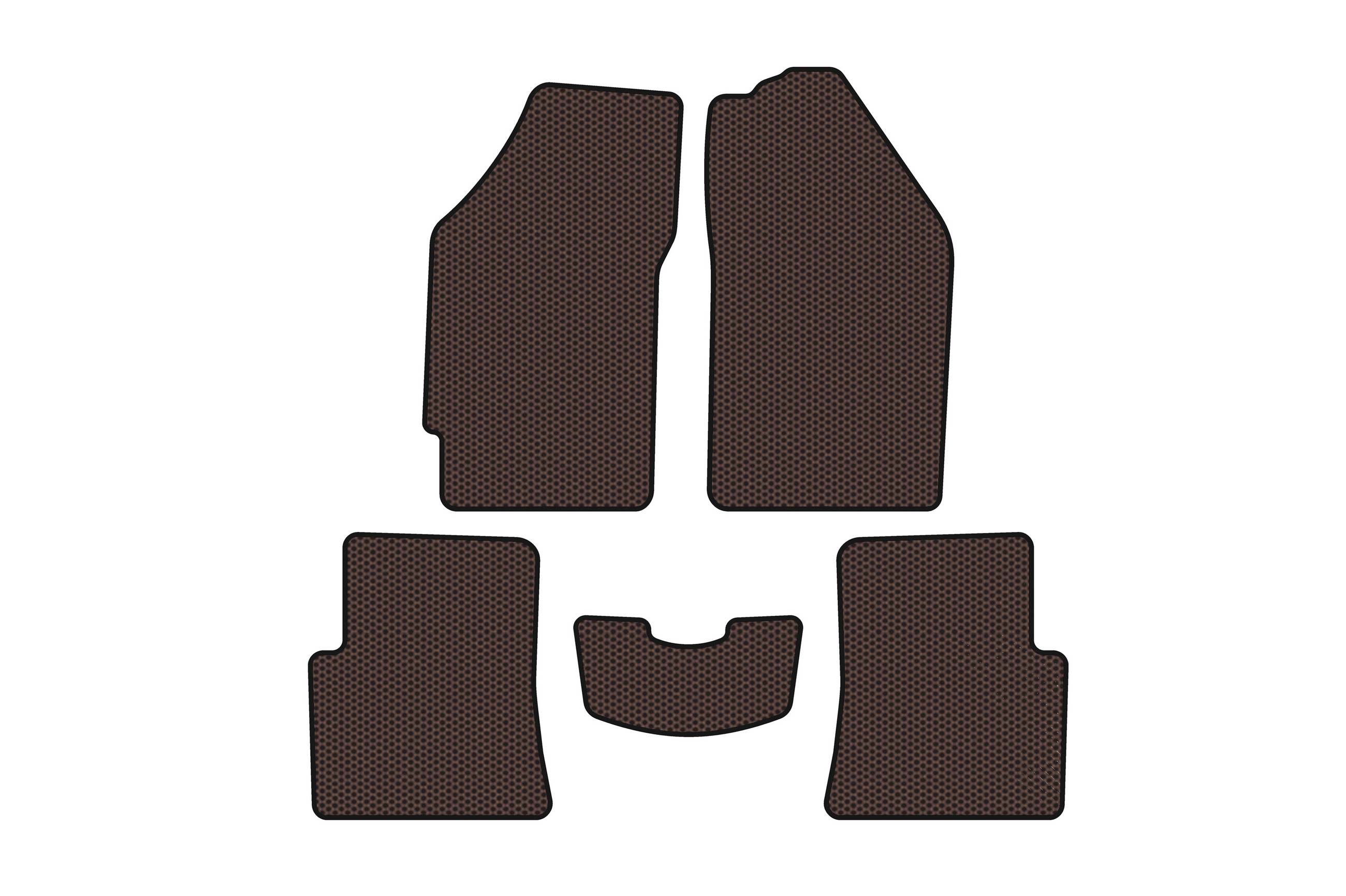 Гумові килимки Carsuit (SD, коричневий)