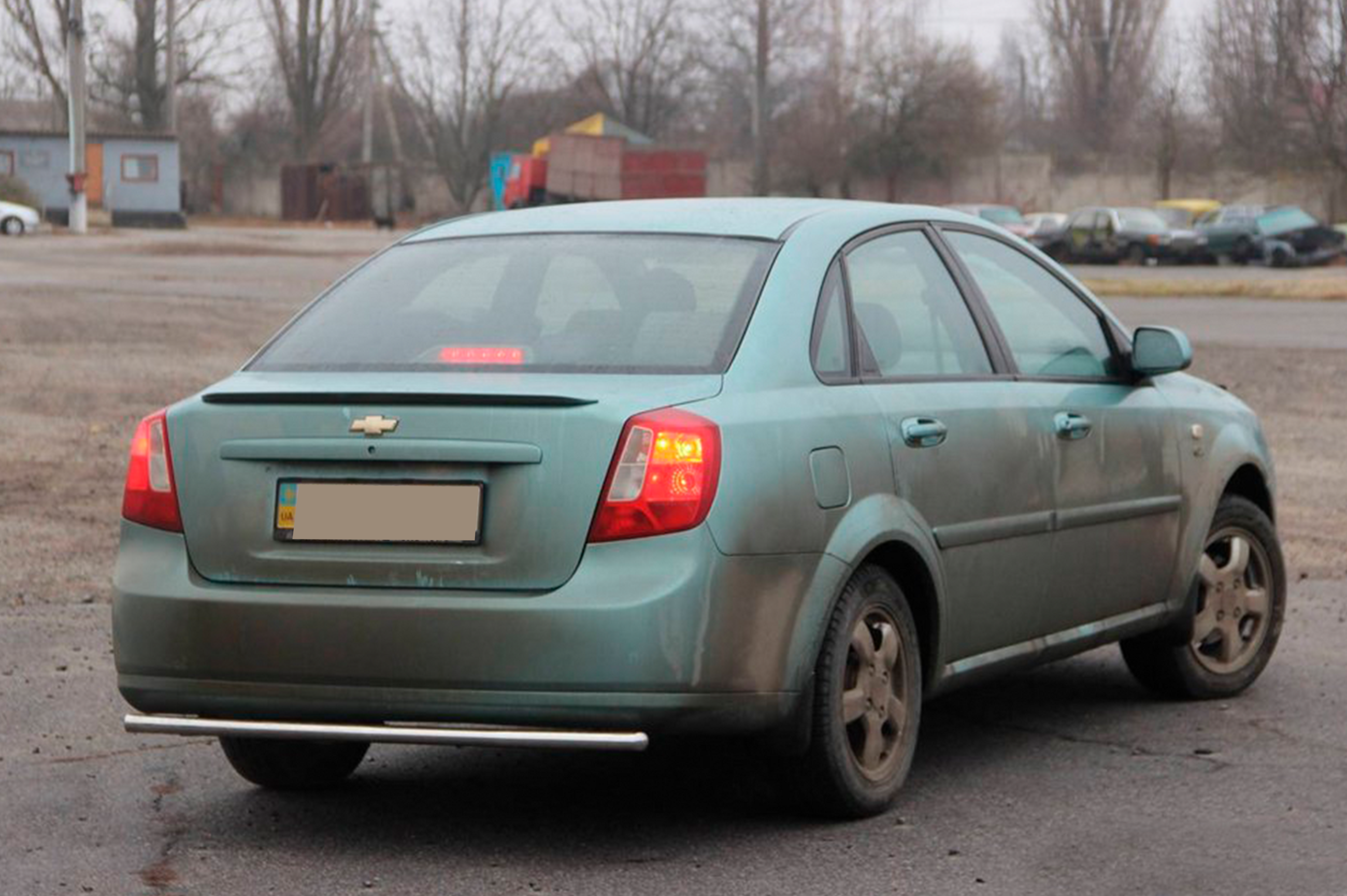 Задній захист AK002 (42мм, нерж.) 3
