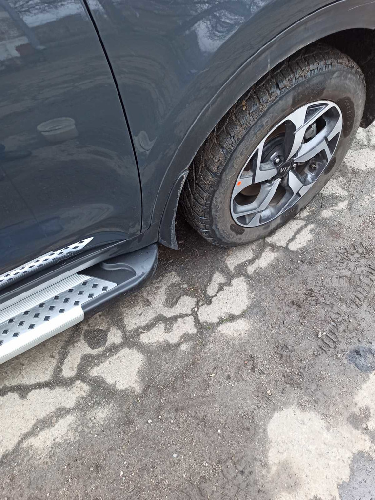 Бокові пороги New Vision Grey (2 шт., алюміній) 4