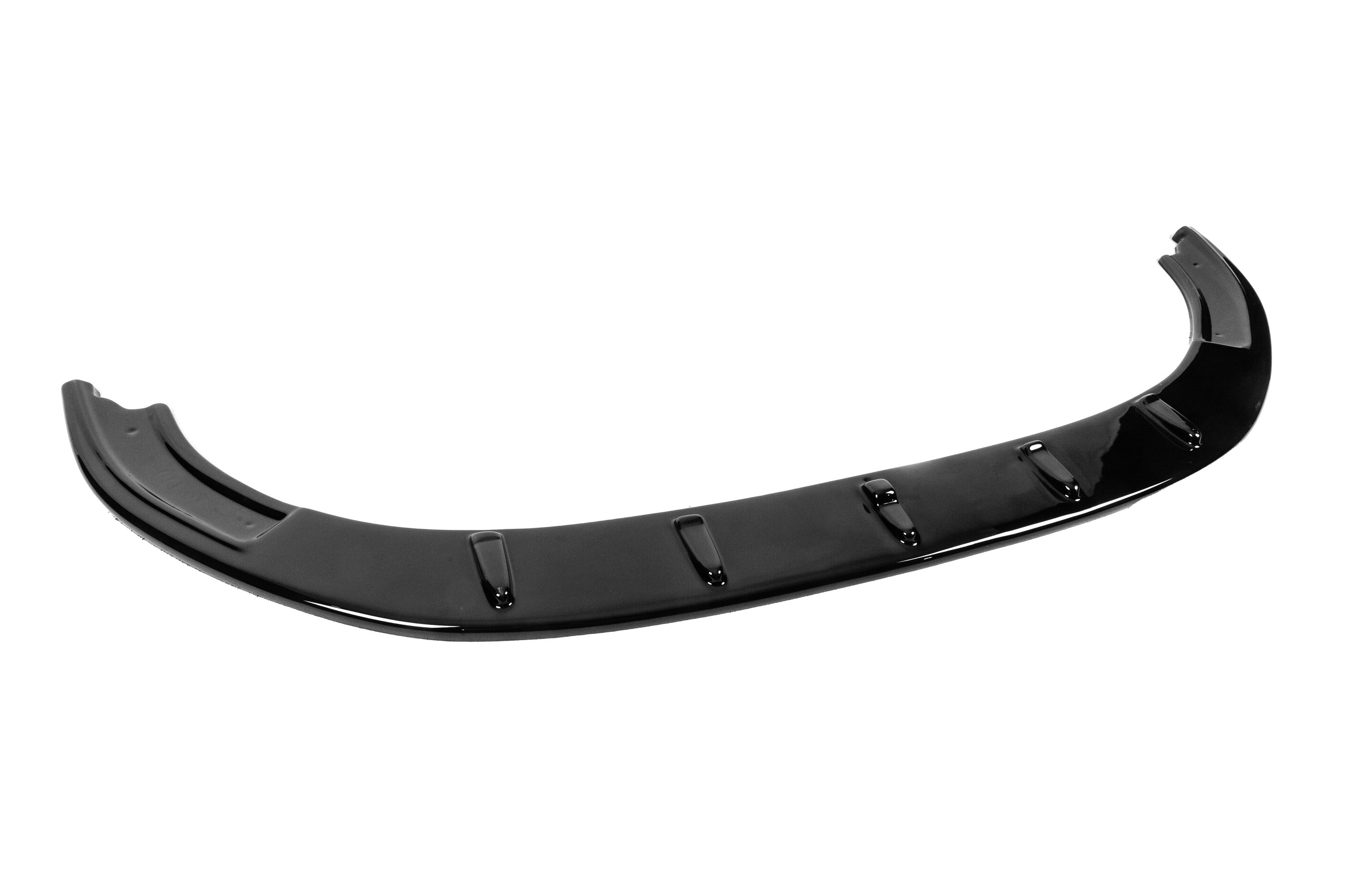 Передня Lip накладка V-2 (для GTI, чорний глянець) 6