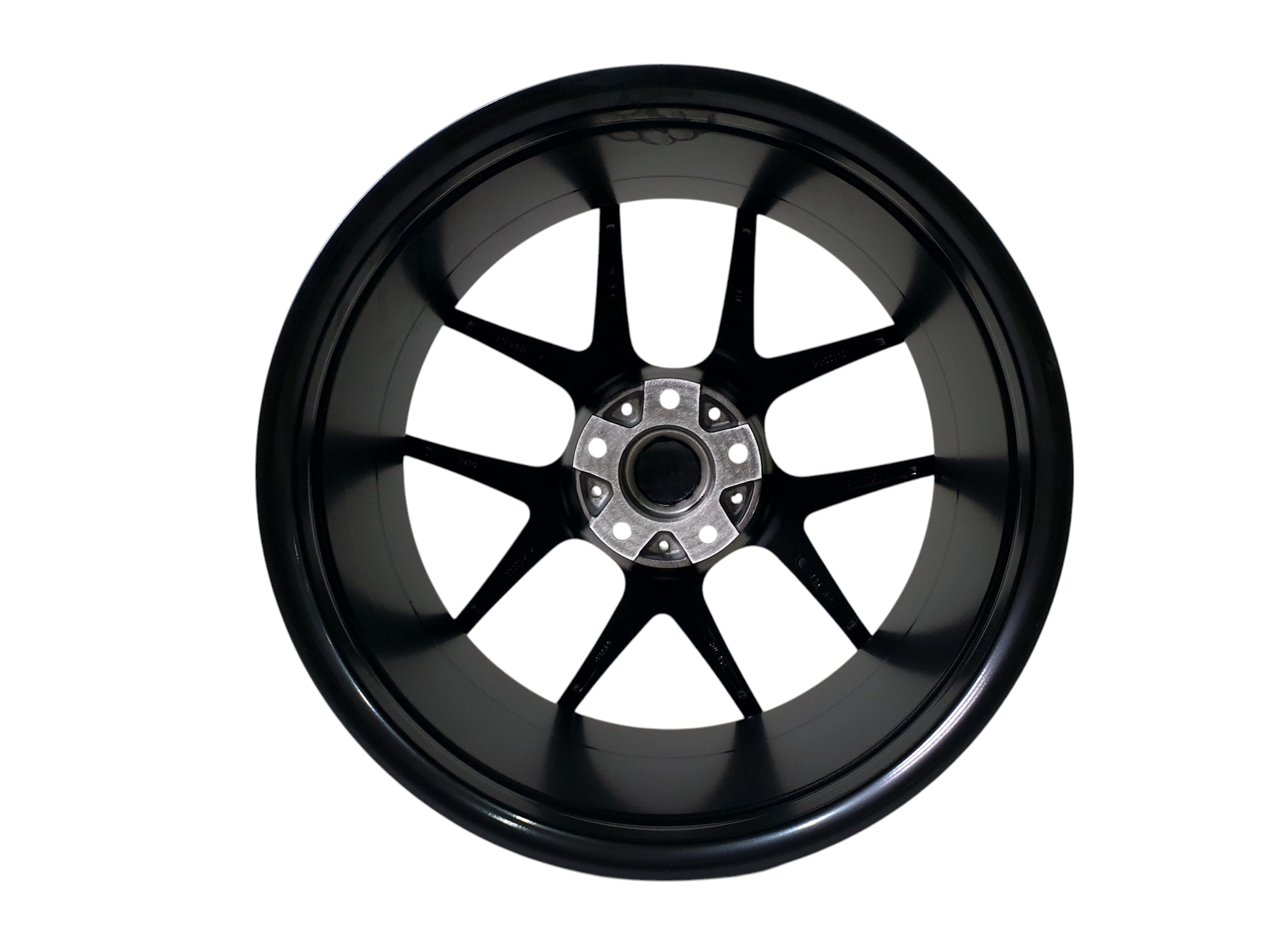 R19 Satin Black (різноширокі) Диски на BMW 3 Series F30 / F31 2011-2018 року 3