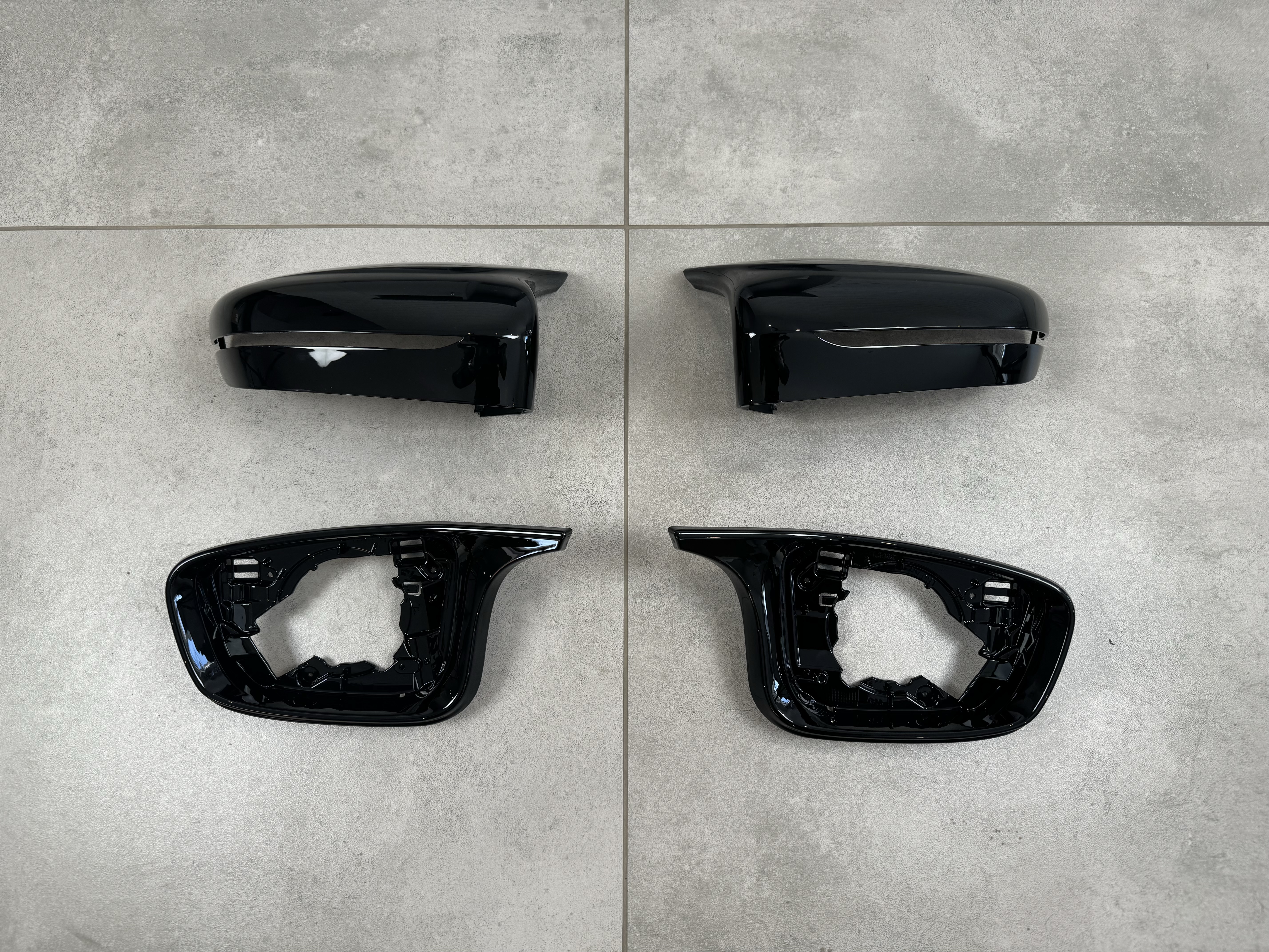 Корпуса дзеркал M3 для BMW 3 series G20 G21 2018- чорний глянець 2