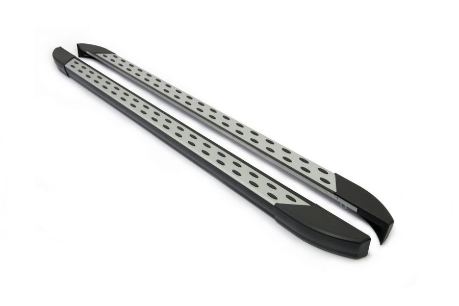 Бокові пороги DOT-Line (2 шт., Алюм.) Довга база 4