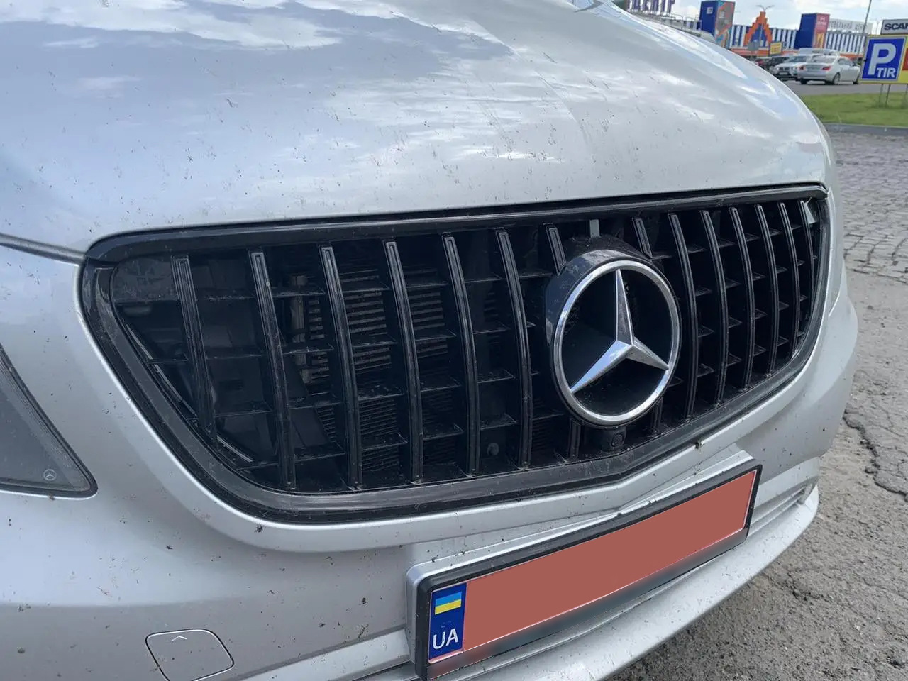 Передня решітка GT Panamericana Black (2014-2023 для Vito W447) 3
