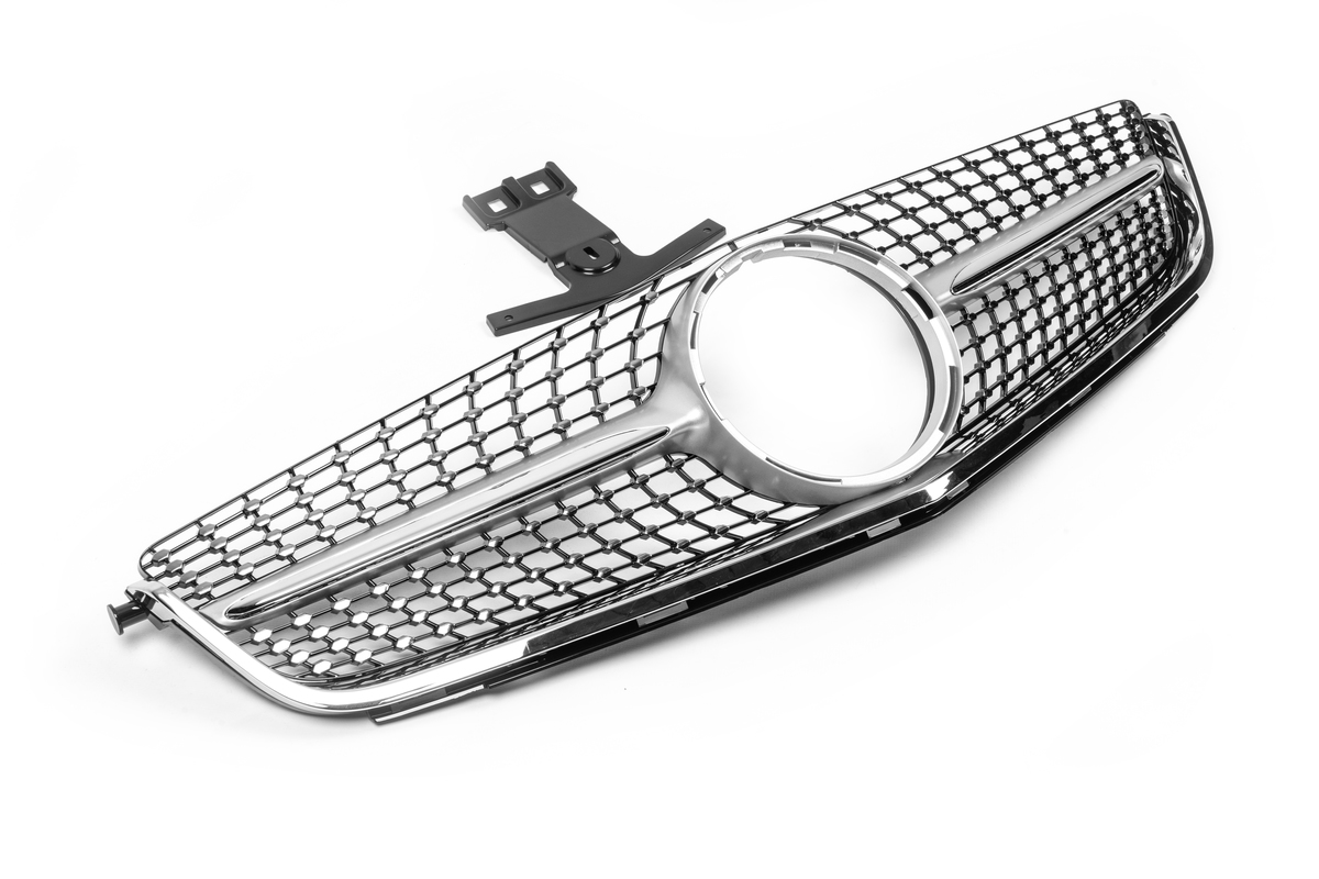 Передня решітка Diamond Silver (для C63) 2007-2011 2