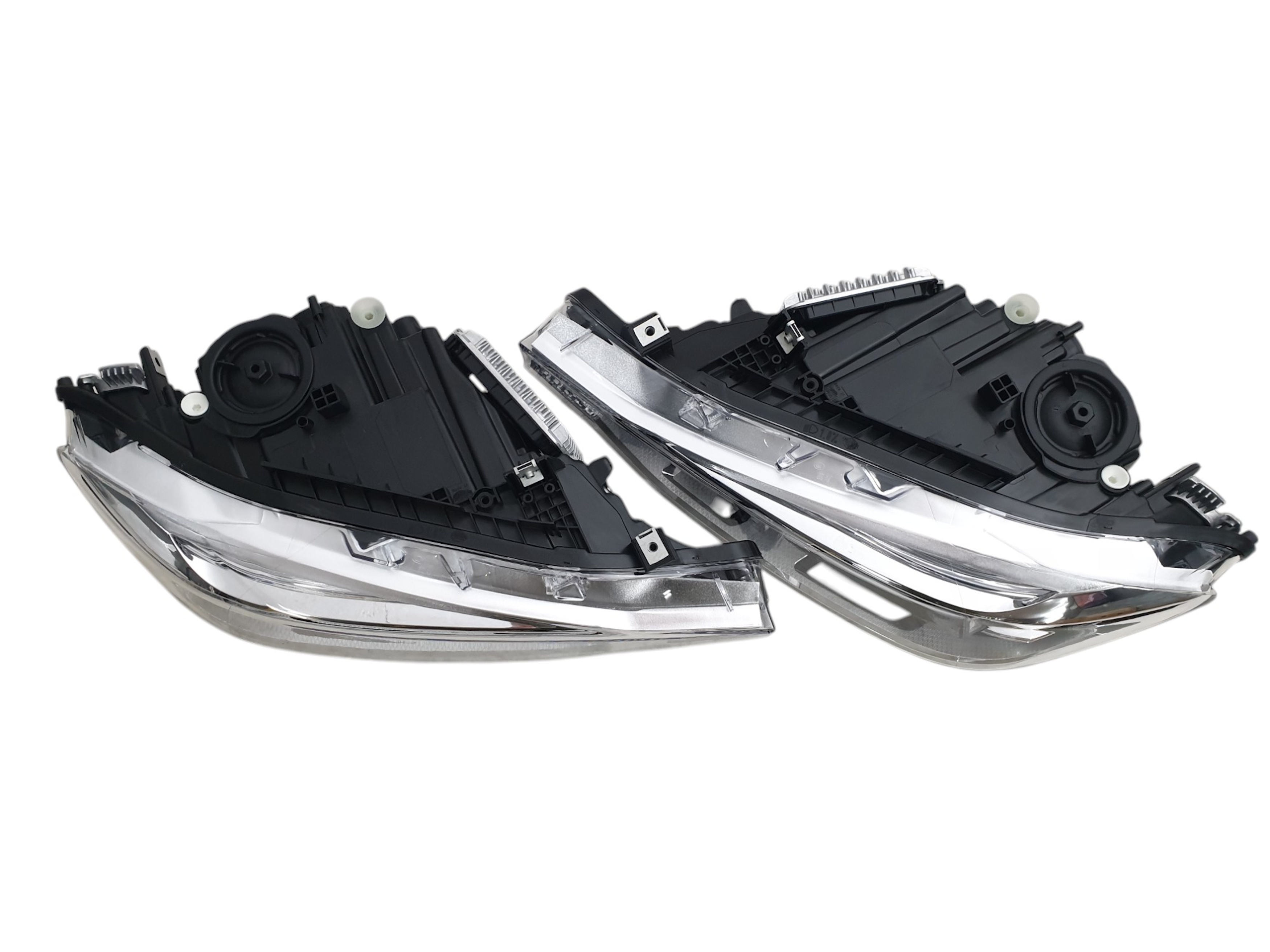 Передні фари Full Led (комплектні з блоками) Silver на BMW 3 Series F30 / F31 2011-2018 року 3