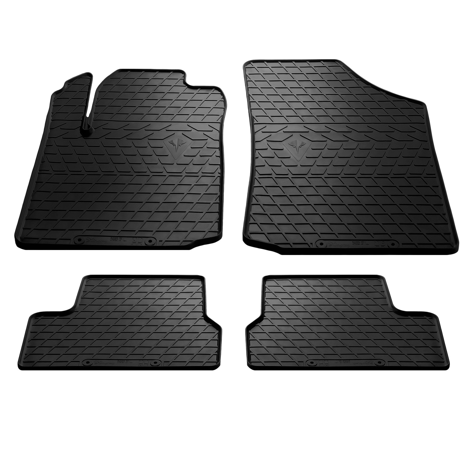 Гумові килимки (4 шт, Stingray Premium)