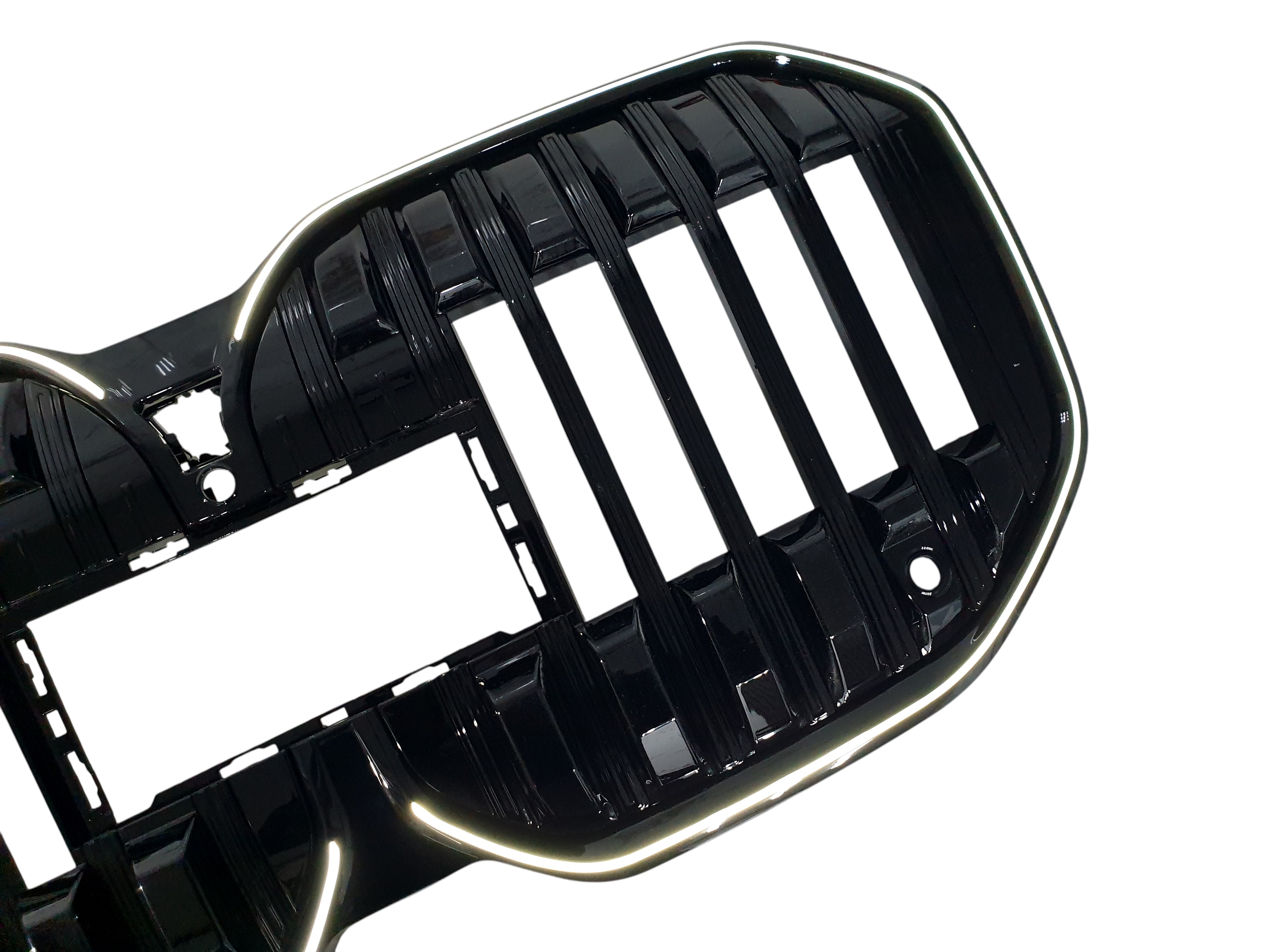 Ніздрі Чорний глянець LED (Iconic Glow) на BMW 7 Series G70 / G71 2022-2026 року 3