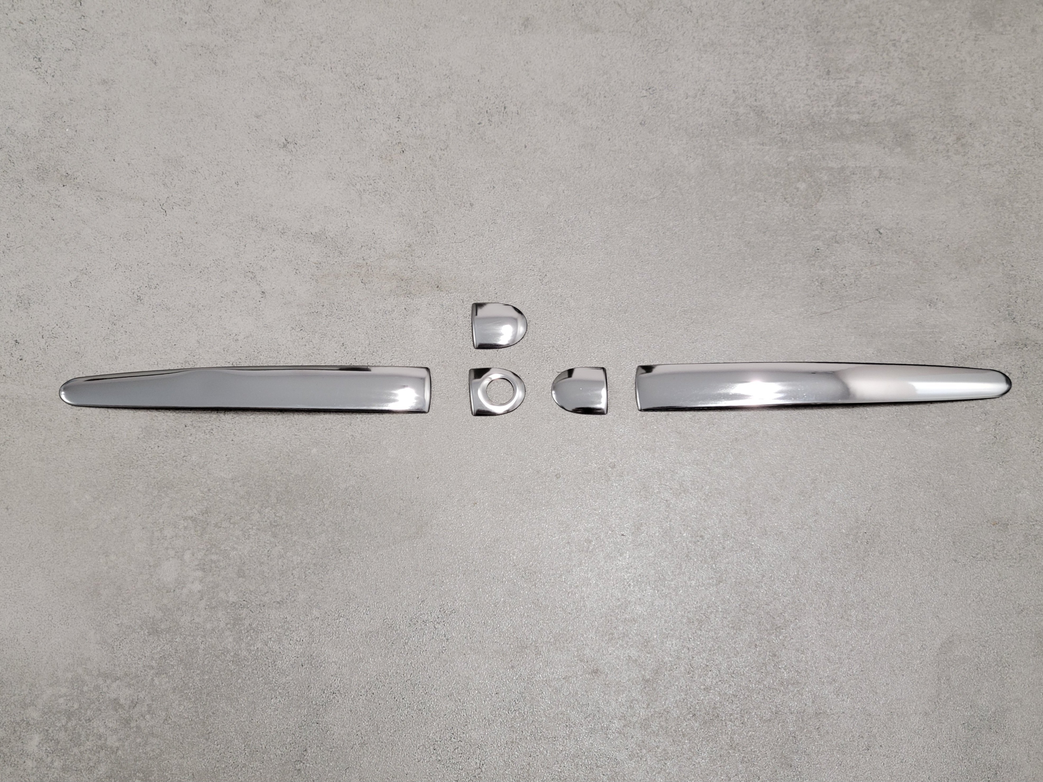 Накладки на ручки Toyota Land Cruiser Prado 150 2009-2015 Lexus style (нержавіюча сталь)
