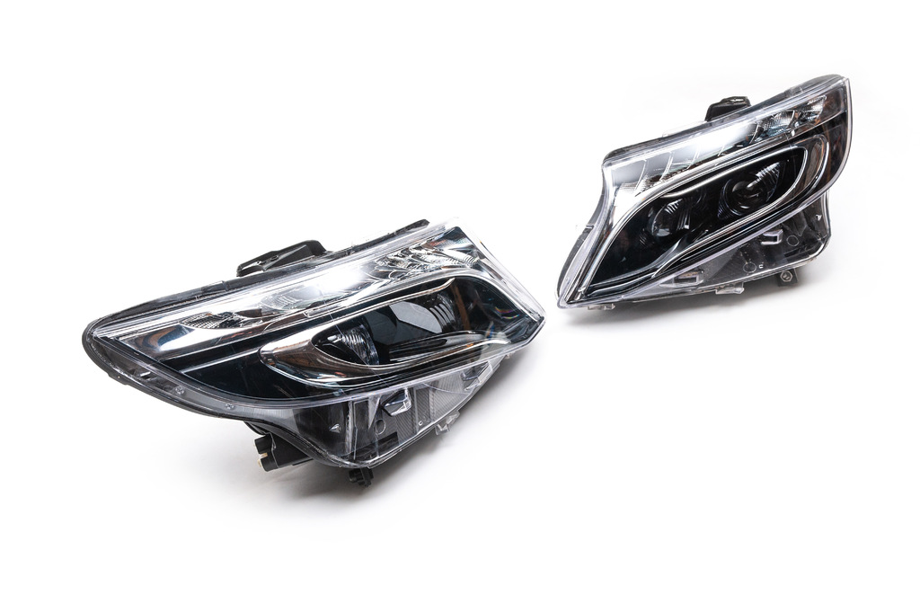 Передні фари V-class дизайн LED (для Vito, 2 шт) 4