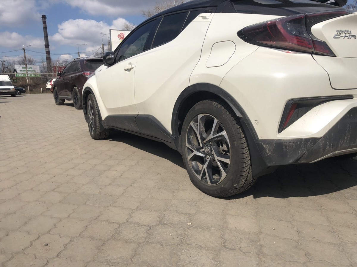Бризковики Toyota CH-R 2016-2021 комплект 4 шт. 5