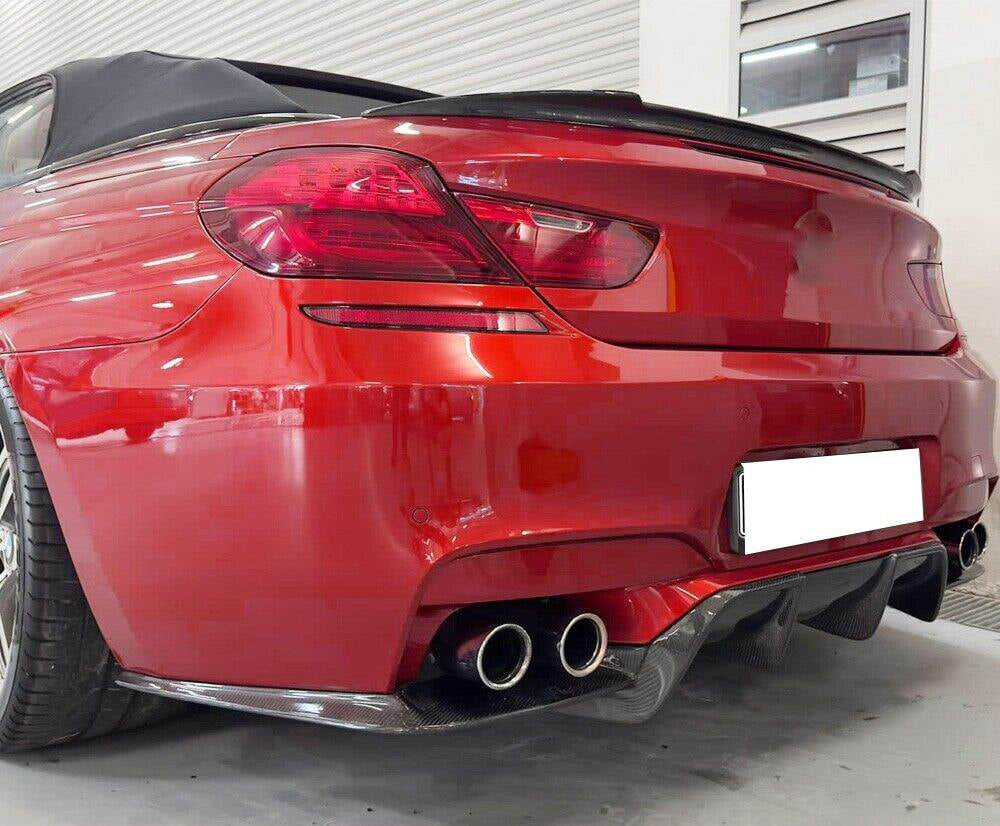 Дифузор заднього бампера V1 (для M6, Карбон) 3