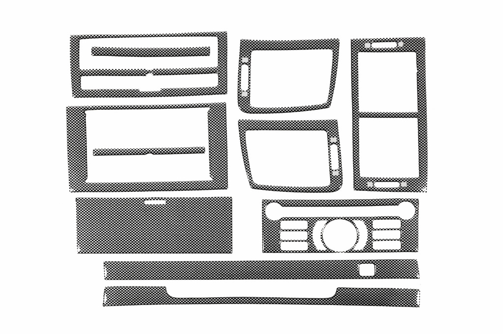 Накладки на панель (Kit-1) Алюміній 5