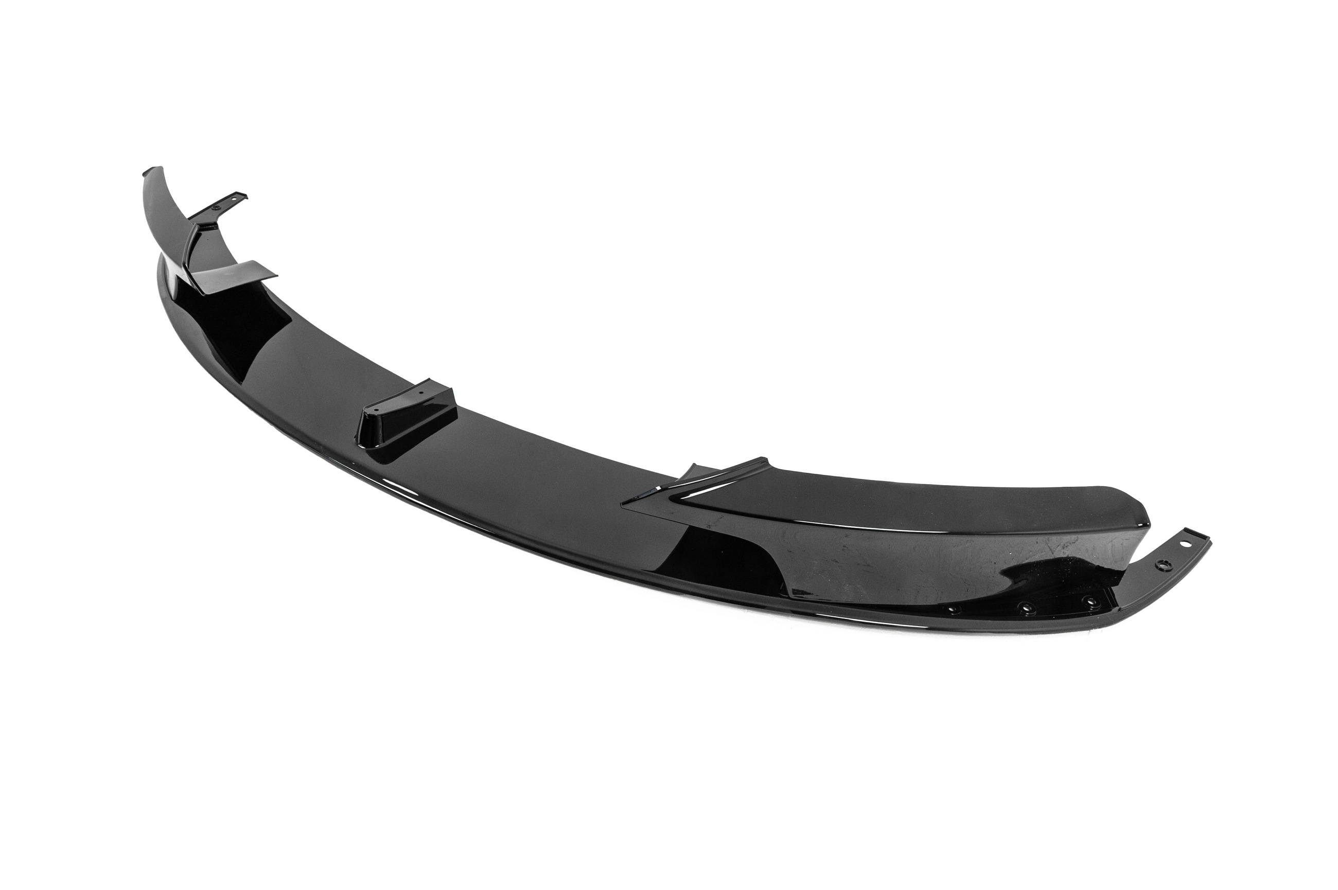 Передня Lip накладка (для M-Sport, чорний глянець) 4