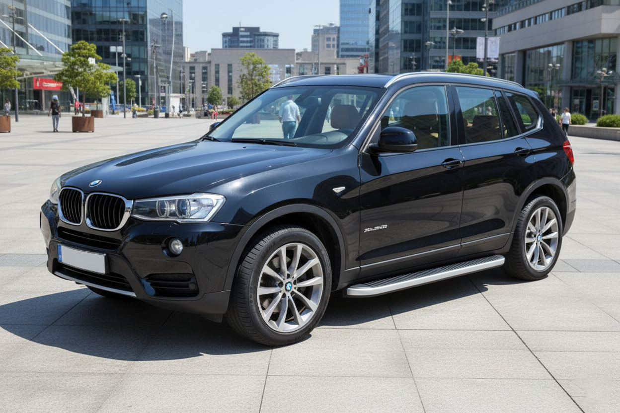 Бокові пороги Tayga Grey (2 шт., Алюміній)