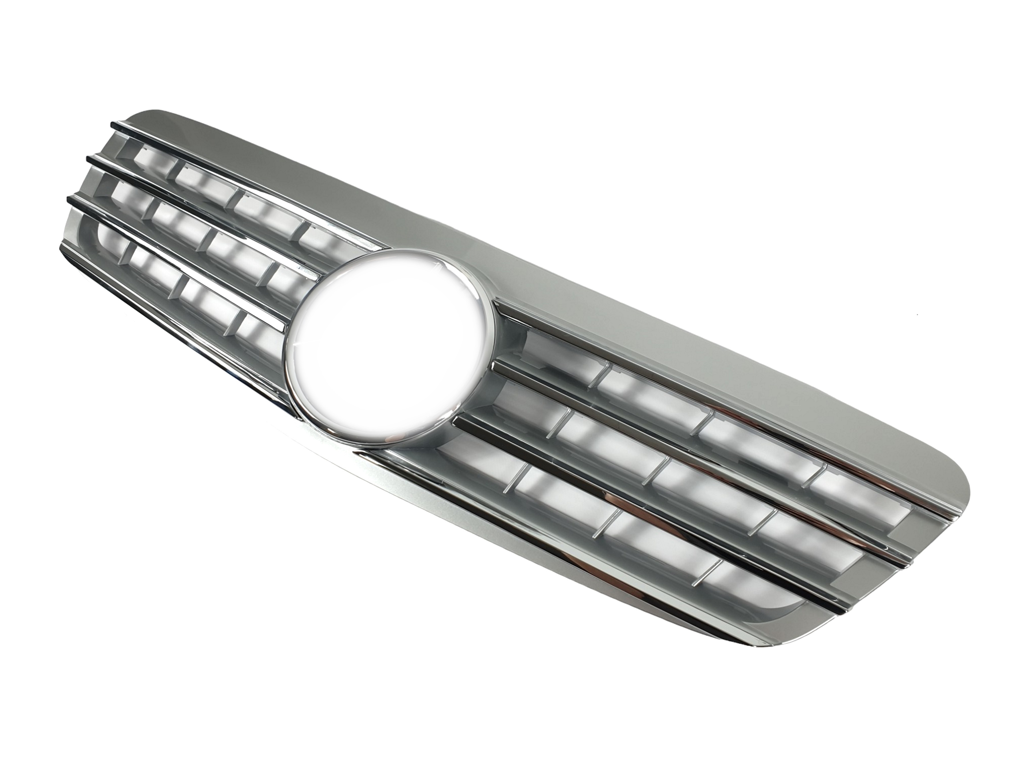 Решітка радіатора Silver CL на Mercedes-Benz S-Class W220 1998-2002 року 3