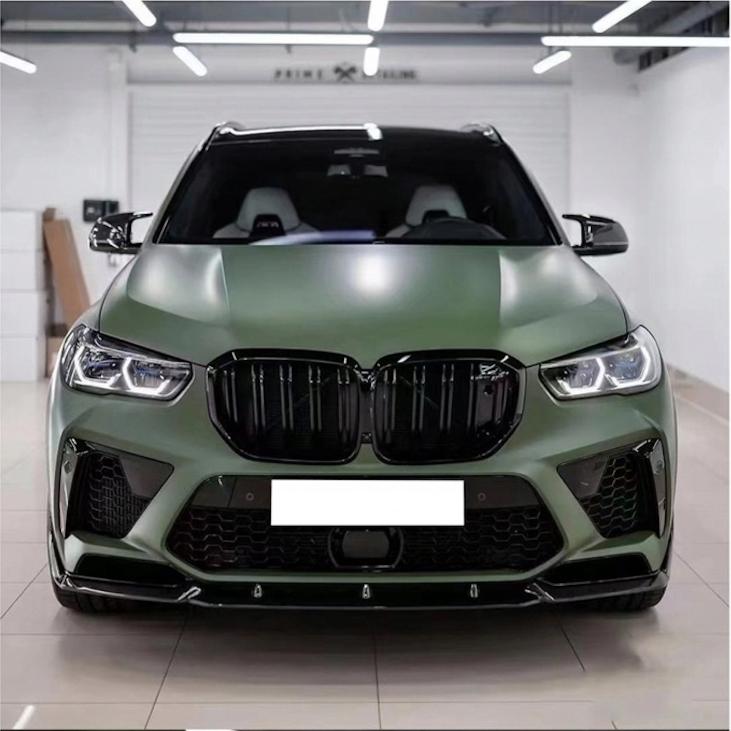 Губа (переднього бампера) X5M F95 на BMW X5 G05 2018-2022 року 5