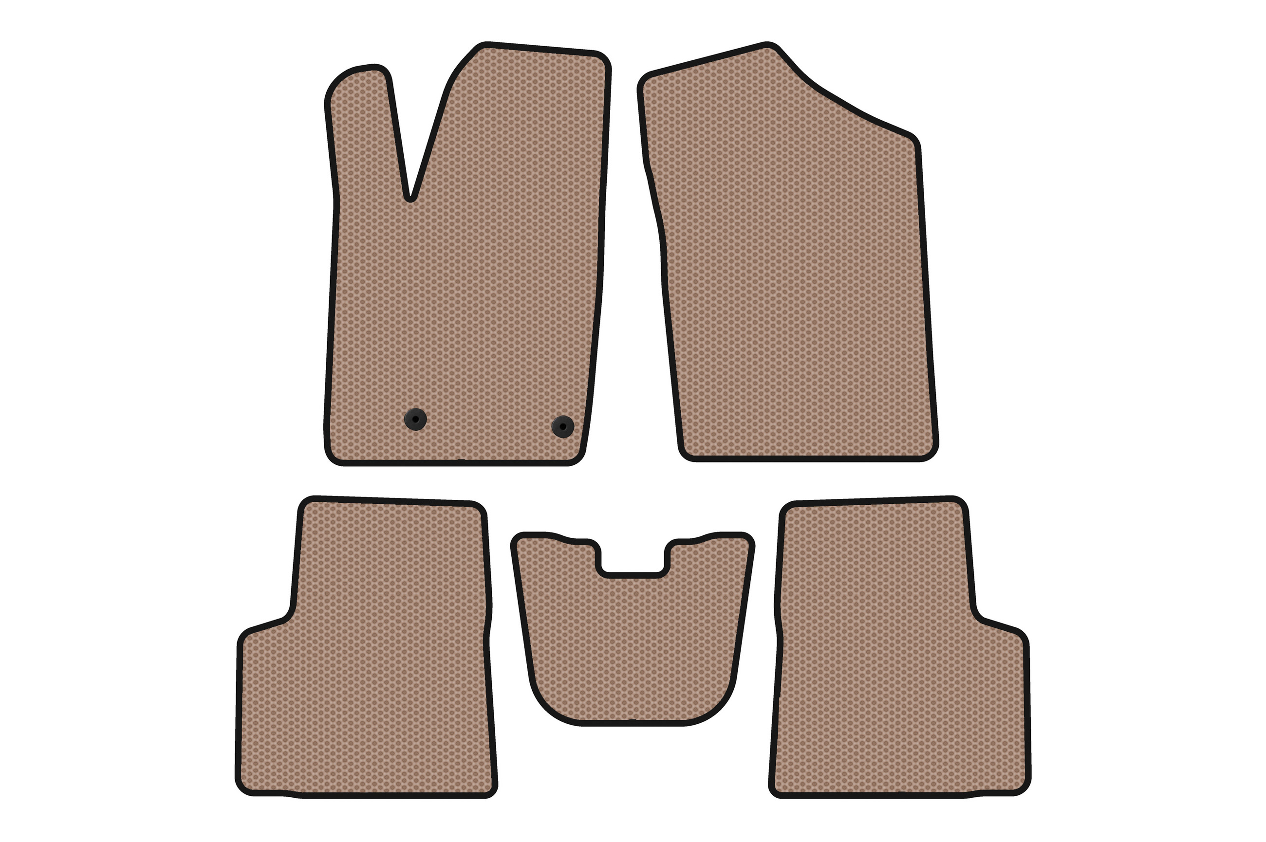Гумові килимки Carsuit (Бежевий)