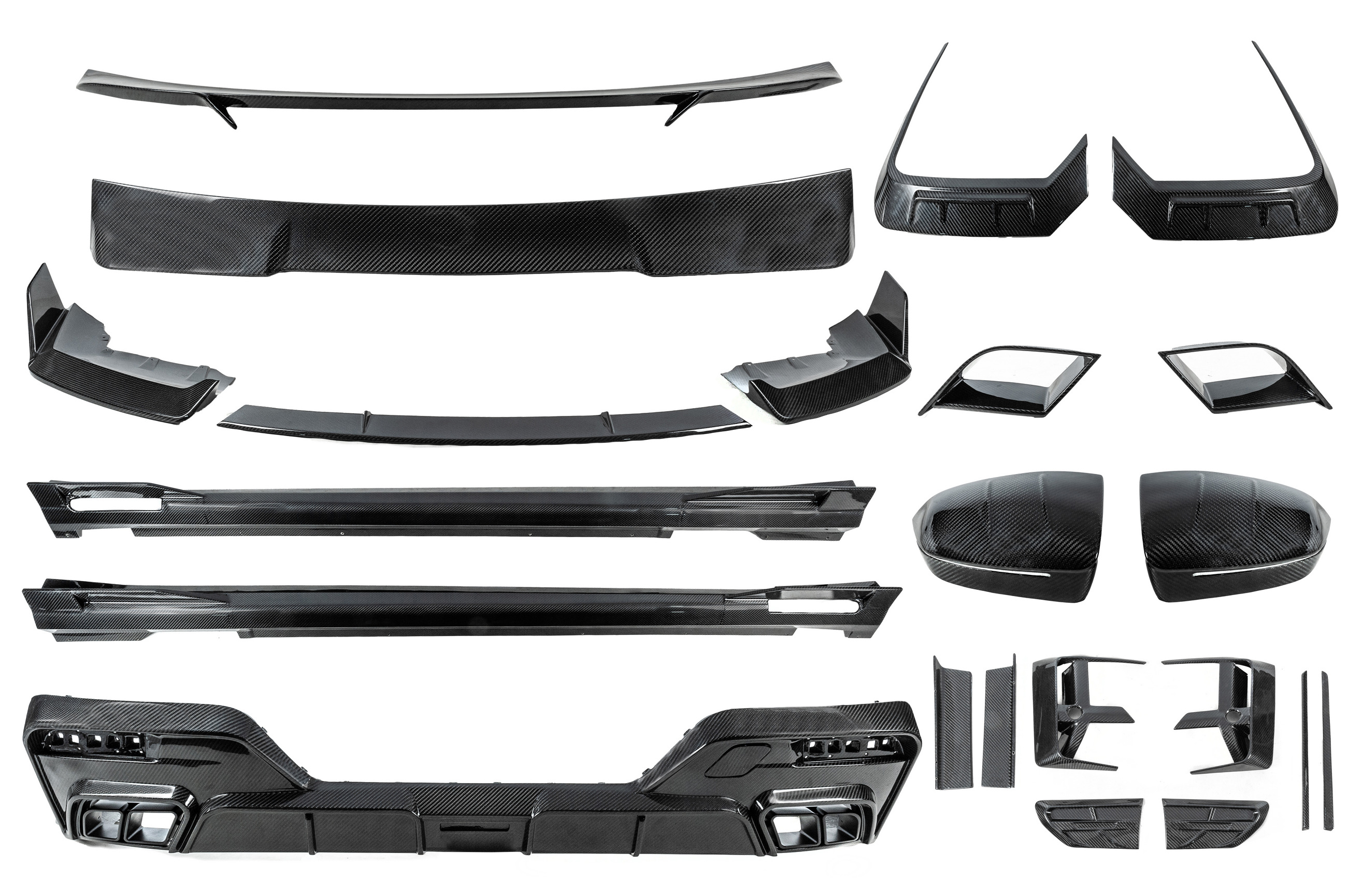 Комплект обвісів MNSR-Style Carbon 3