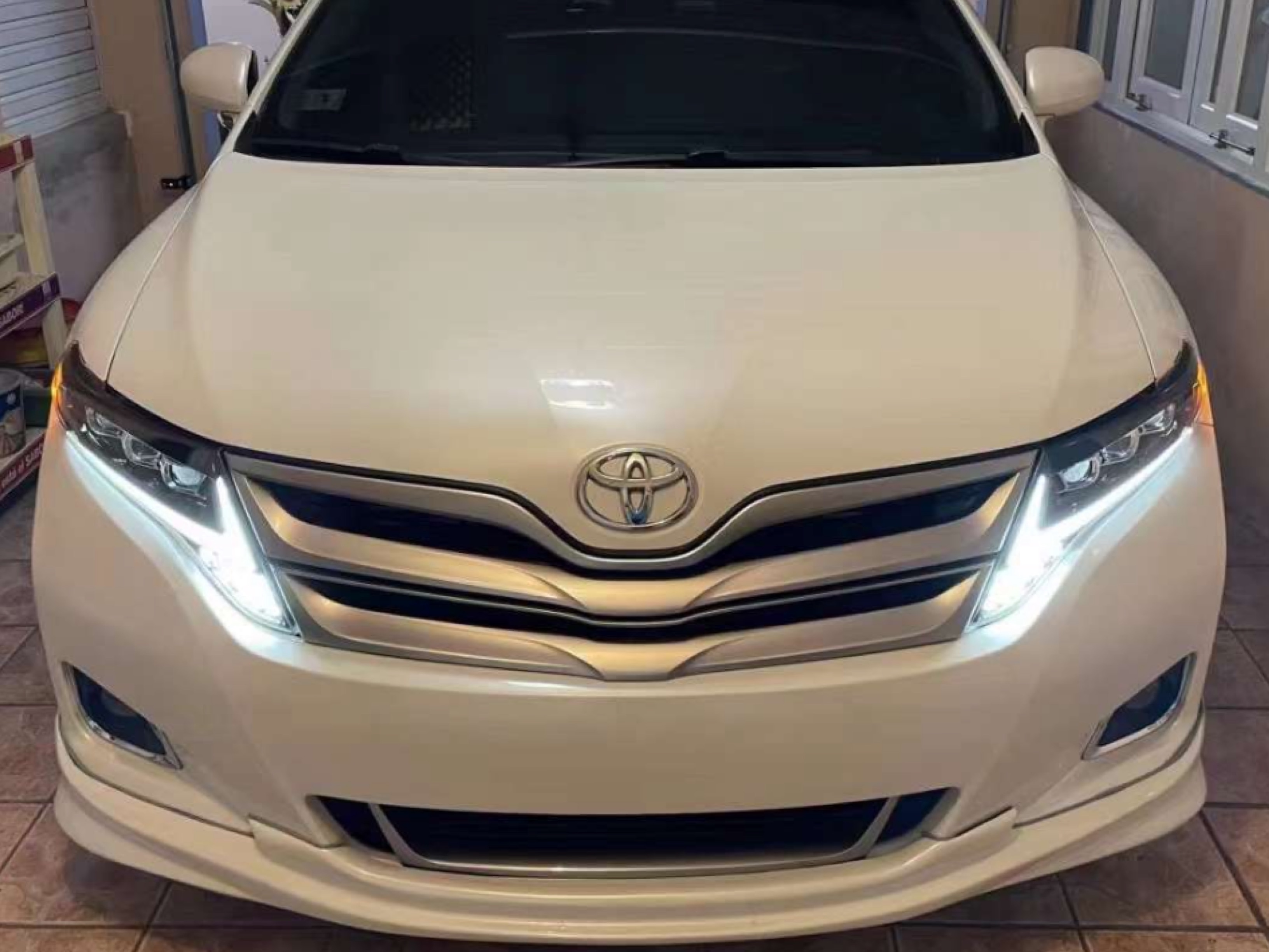 Фари FULL LED 3 лінзи Toyota Venza 2009-2013 4