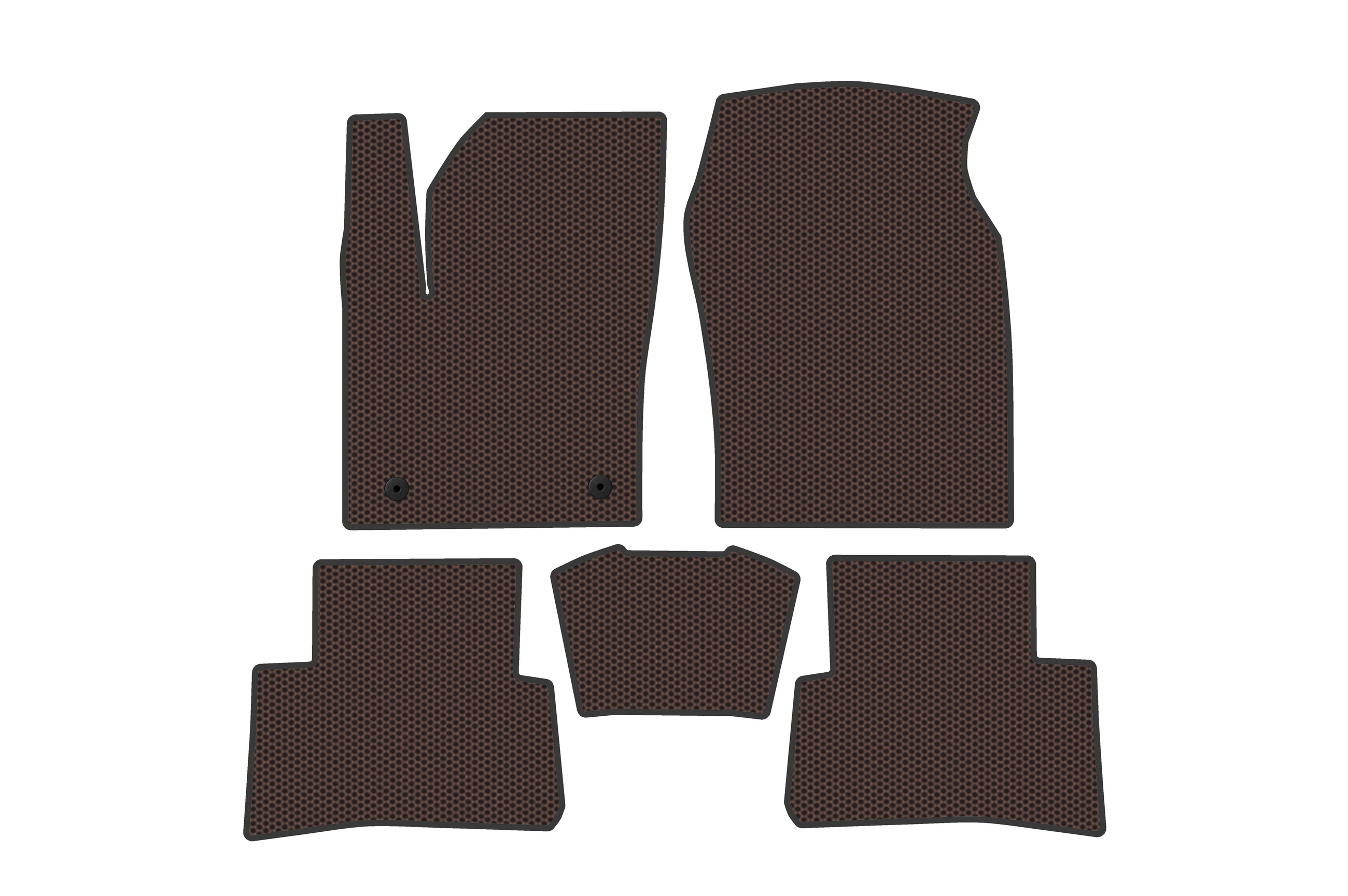 Гумові килимки Carsuit (Коричневий)