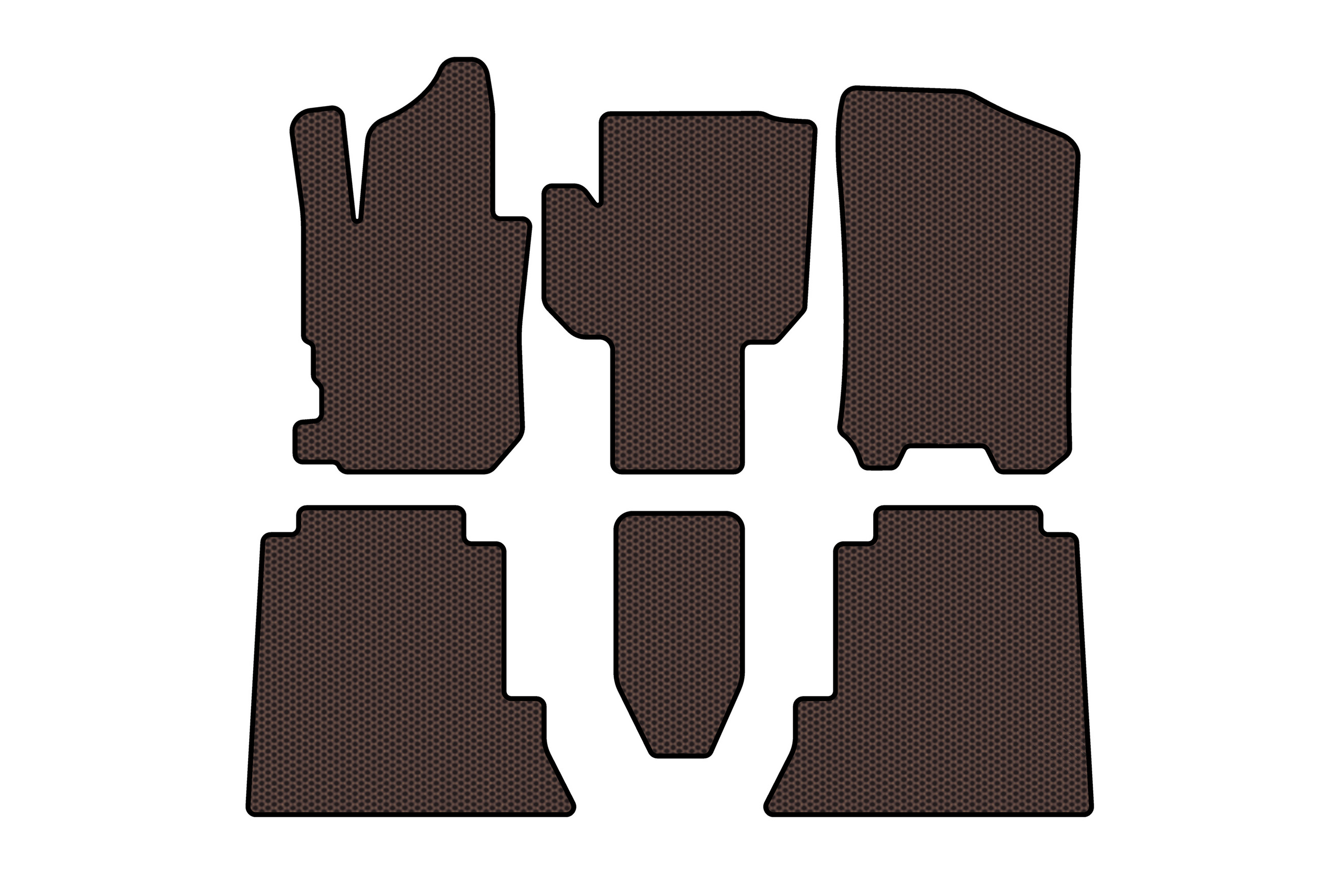 Гумові килимки Carsuit (Коричневий)
