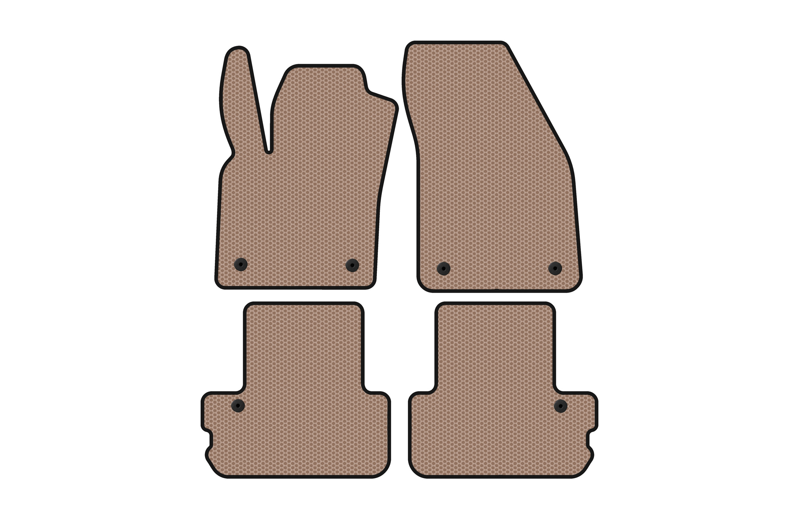 Гумові килимки Carsuit (Кабріолет, бежевий)