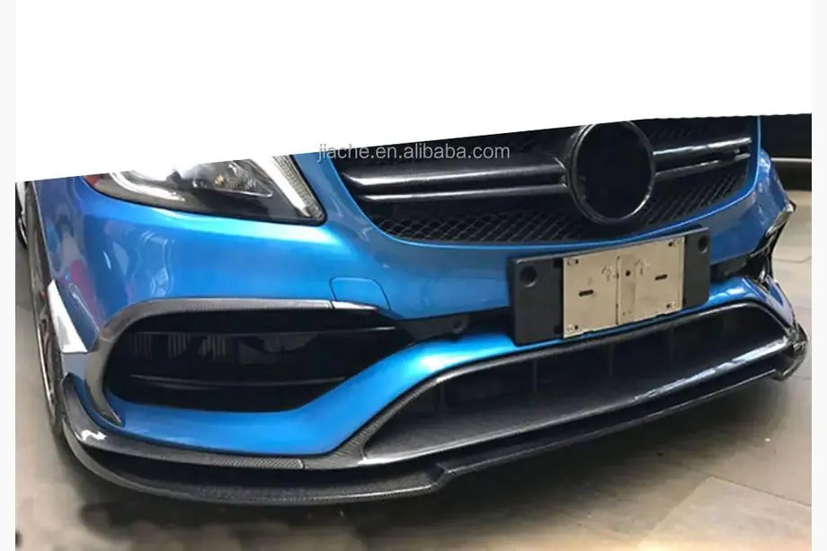 Універсальна передня лип накладка V-4 (чорна) 2