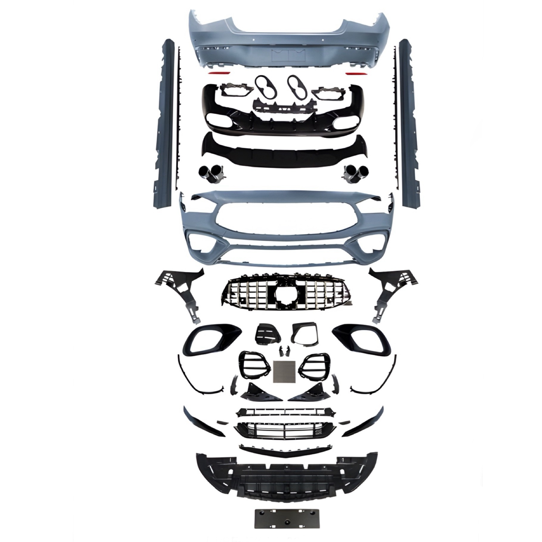 Комплект обвісу CLA45 AMG Mercedes-Benz CLA class C118 2019-2023 3