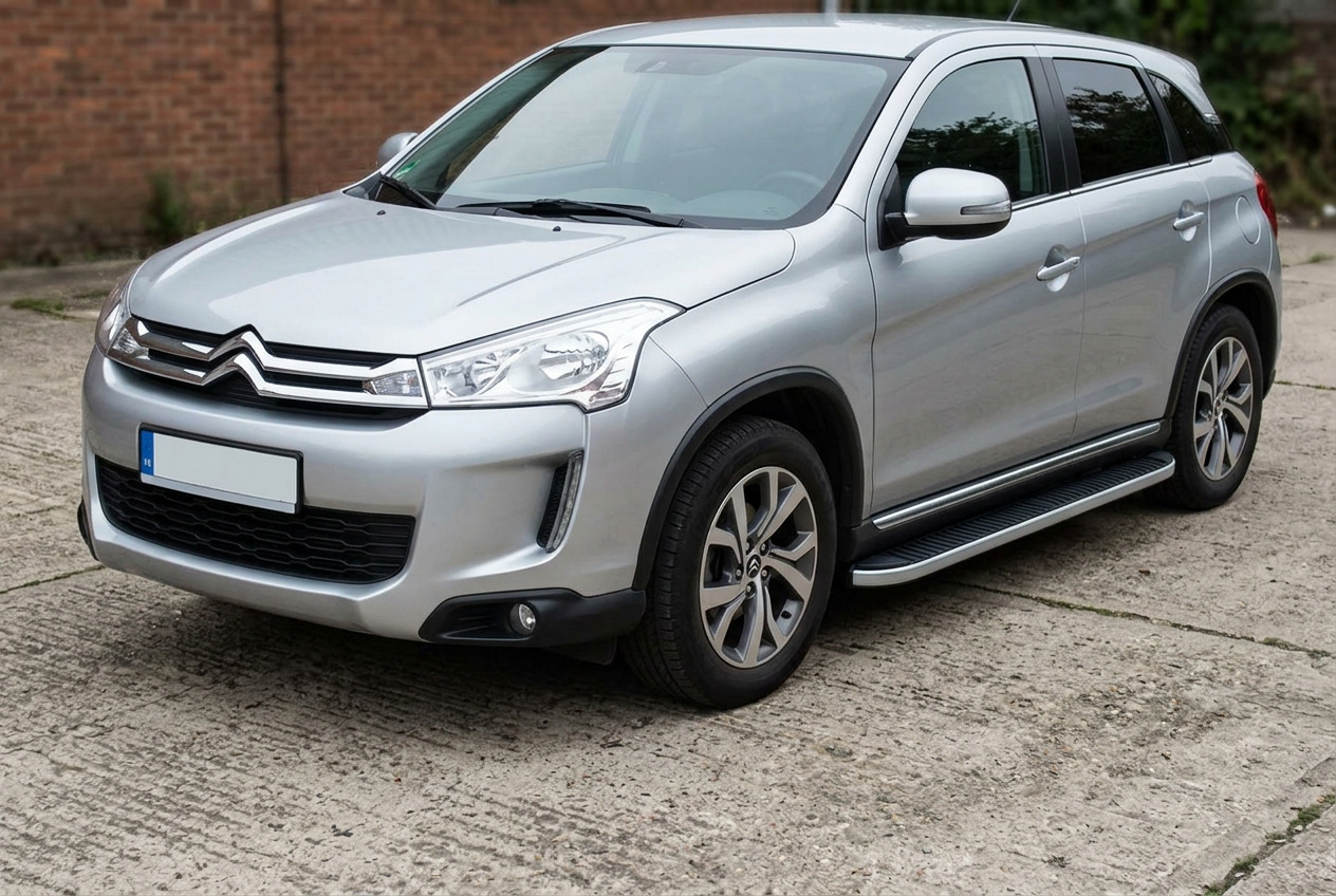 Бокові пороги Tayga (2 шт., алюміній)