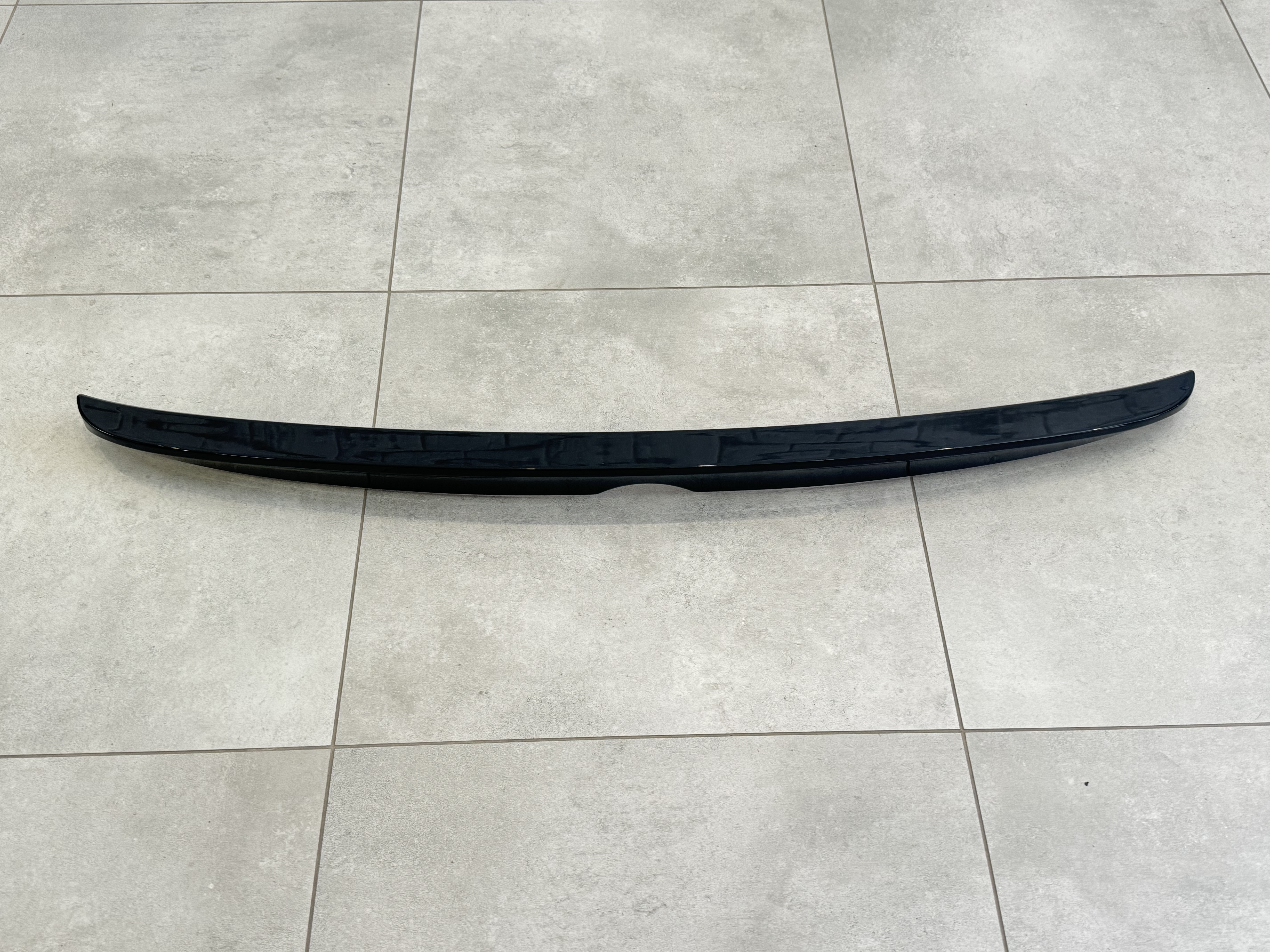 Спойлер ліп Toyota Camry 50/55 2011-2017 ABS пластик, колір чорний глянець 4