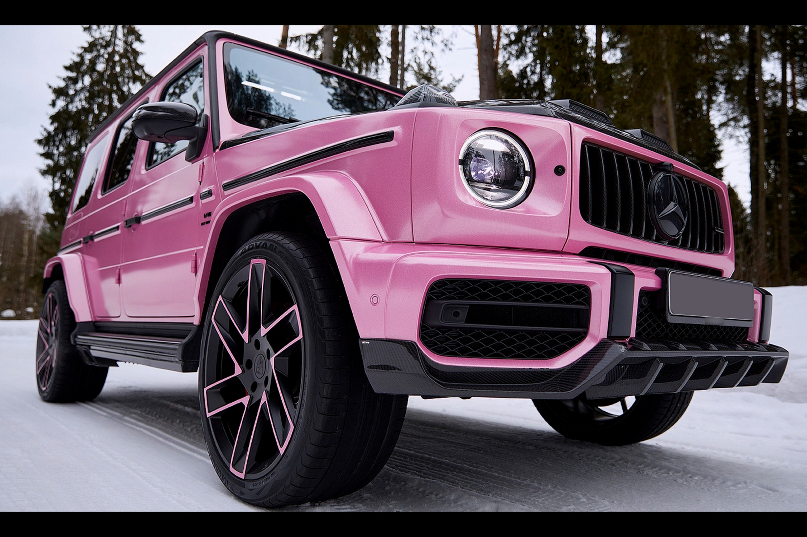 Комплект обвісів LRT Carbon (для G63 AMG) 5