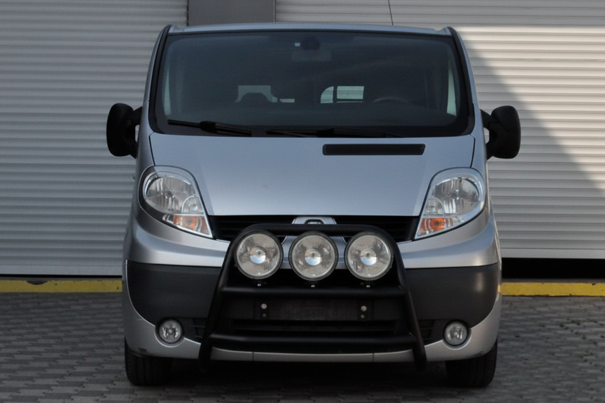 Кенгурятник WT018 Black (нерж.)