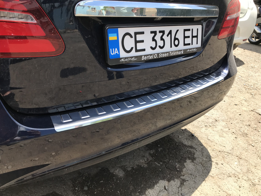 Накладка на задній бампер Carmos (нерж) 4