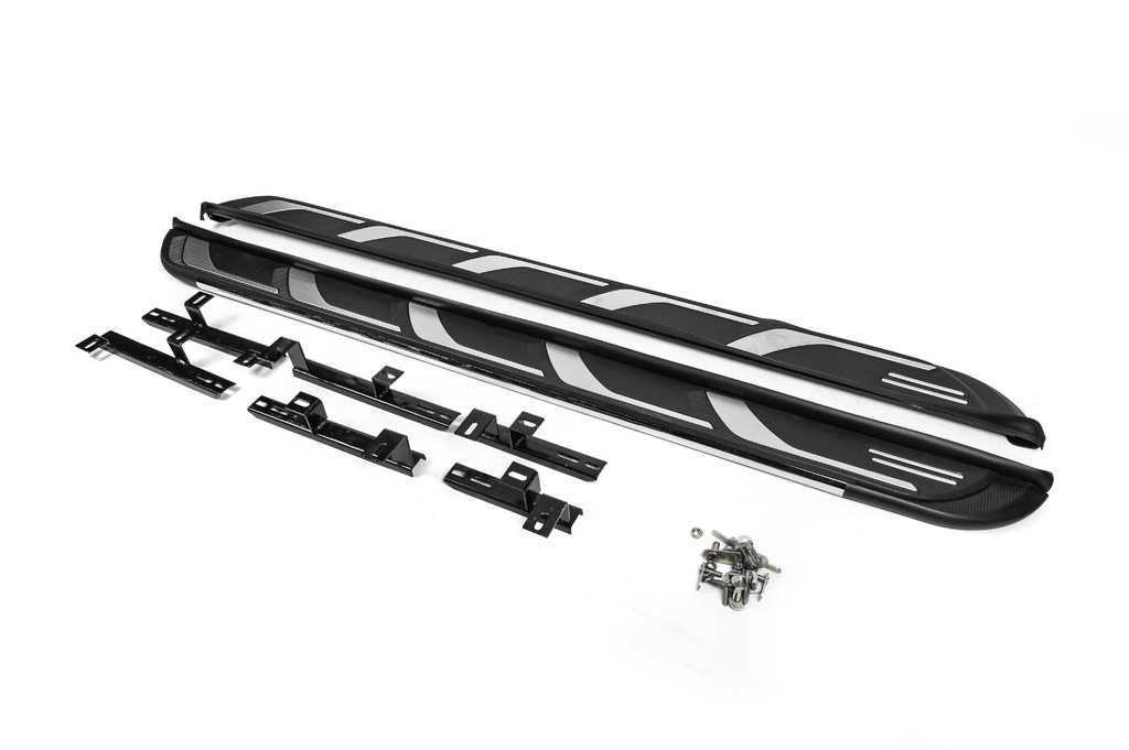 Бокові пороги OEM V2 (2 шт., Алюміній) 5