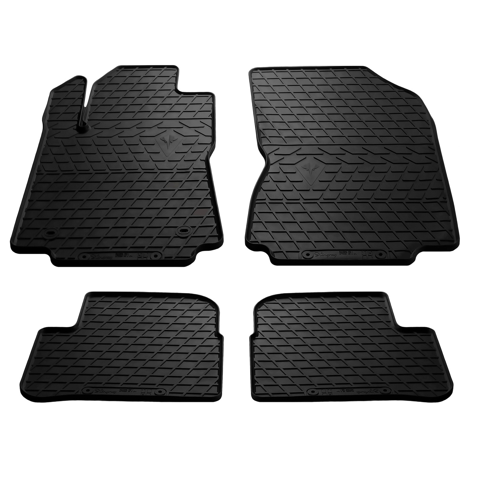 Гумові килимки (4 шт, Stingray Premium)