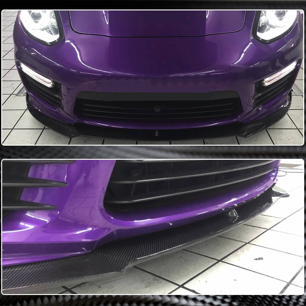 Накладка на передній бампер Lip V1 (для Turbo/Turbo S/GTS) 4