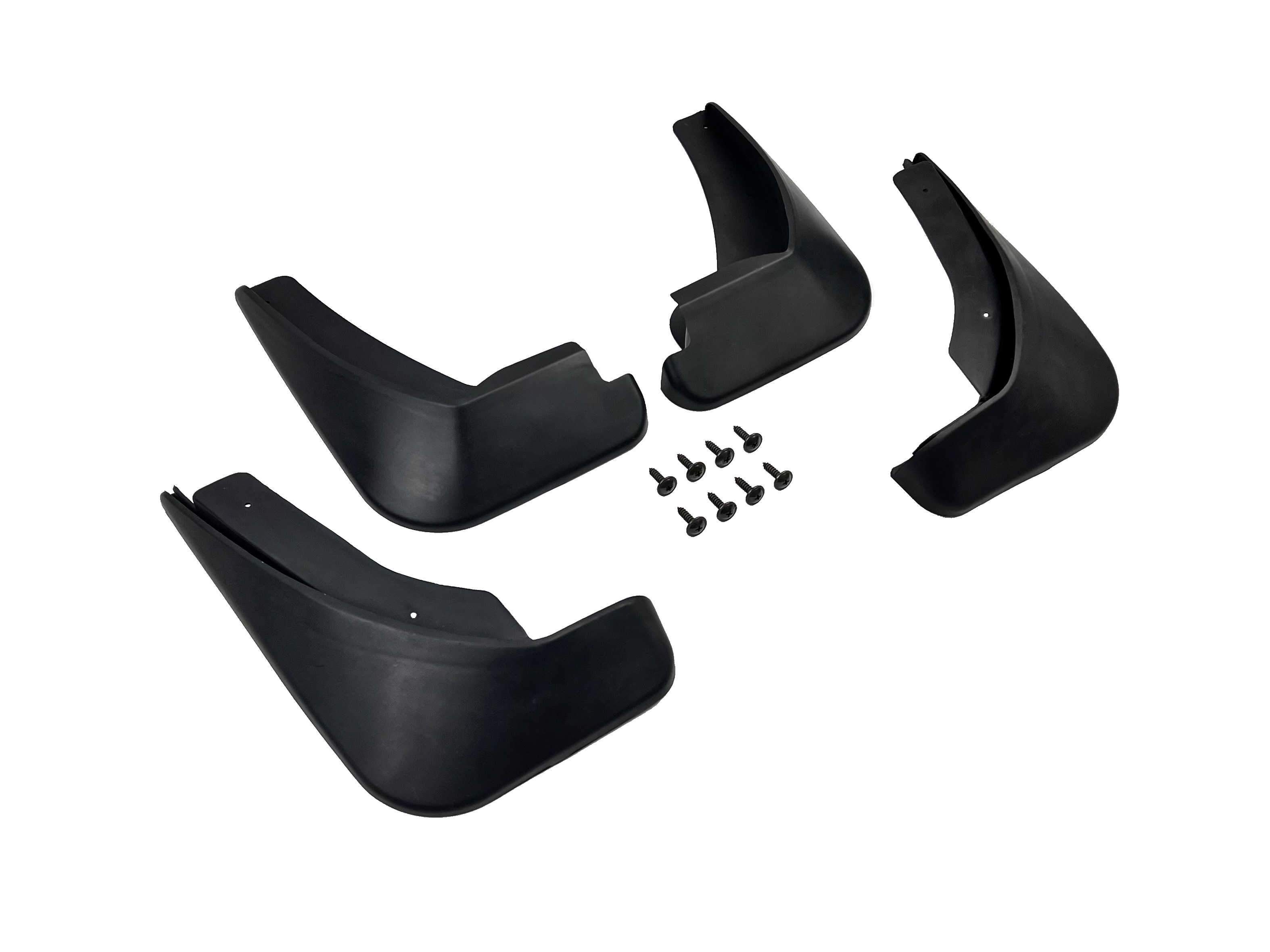 Бризковики Ford Fiesta 2009-2012 седан, комплект 4 шт. 2