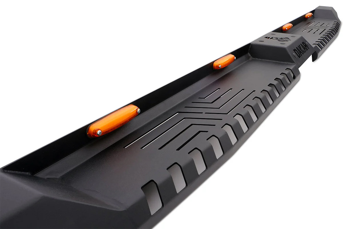 Бокові пороги Dakar V2 з LED (2 шт, метал) 5