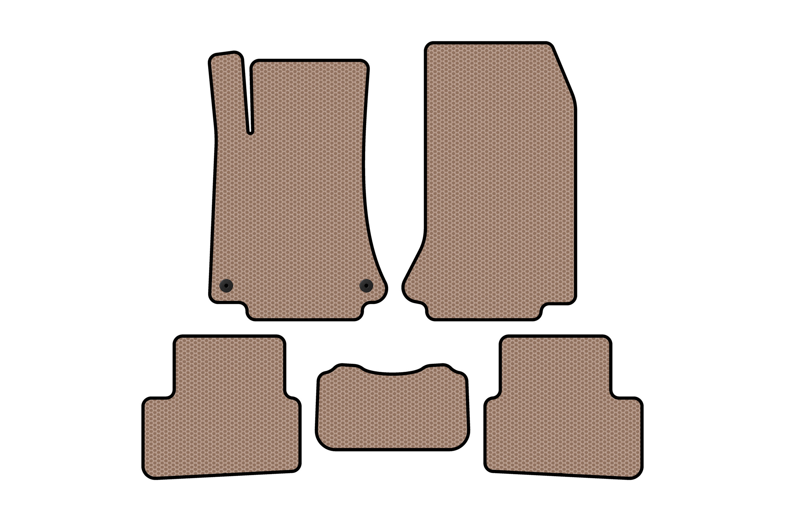 Гумові килимки Carsuit (Бежевий)