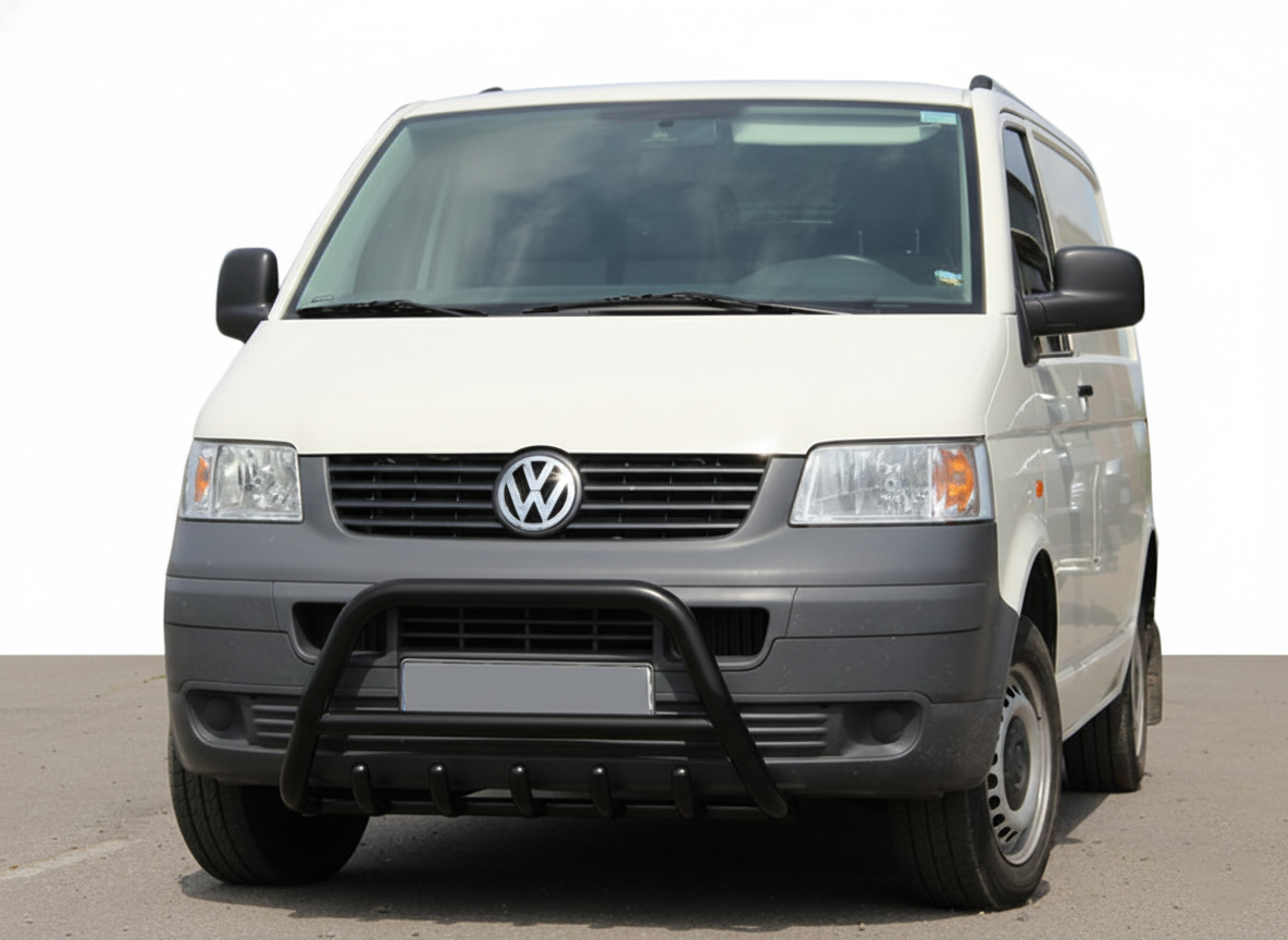 Кенгурятник WT003 Black (нерж.)